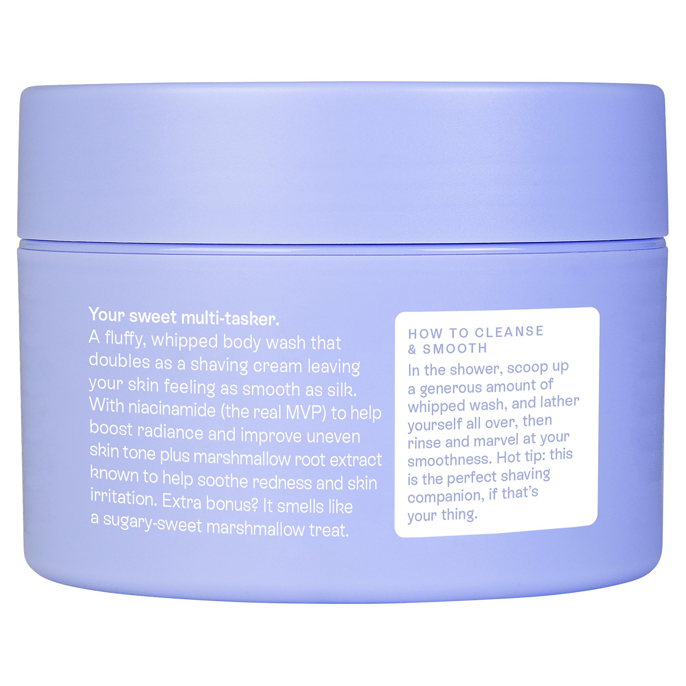 EpZen Whipped Body Wash Marshmallow 200ml - Image 2