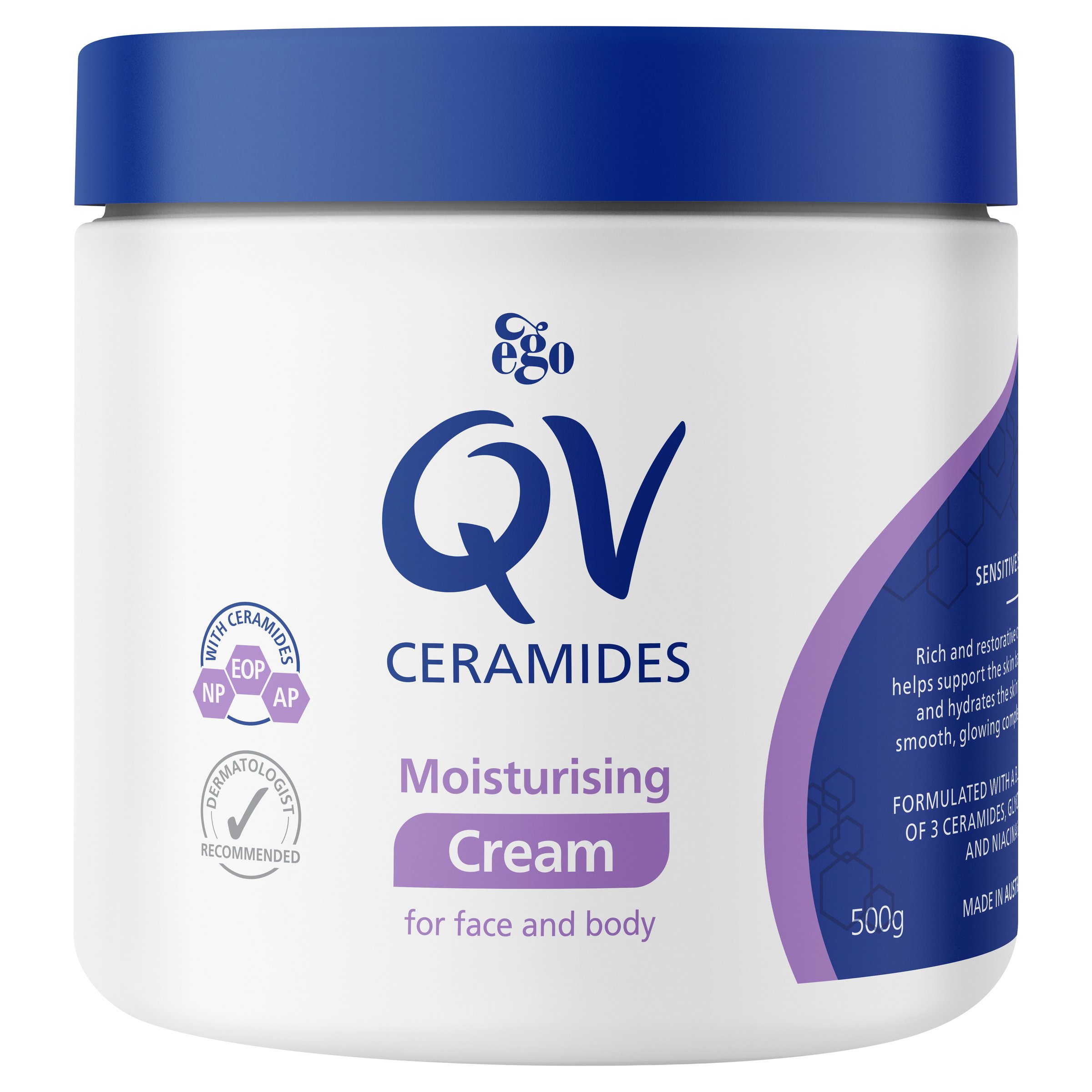 Ego Qv Ceramides Cream 500g - Image 1