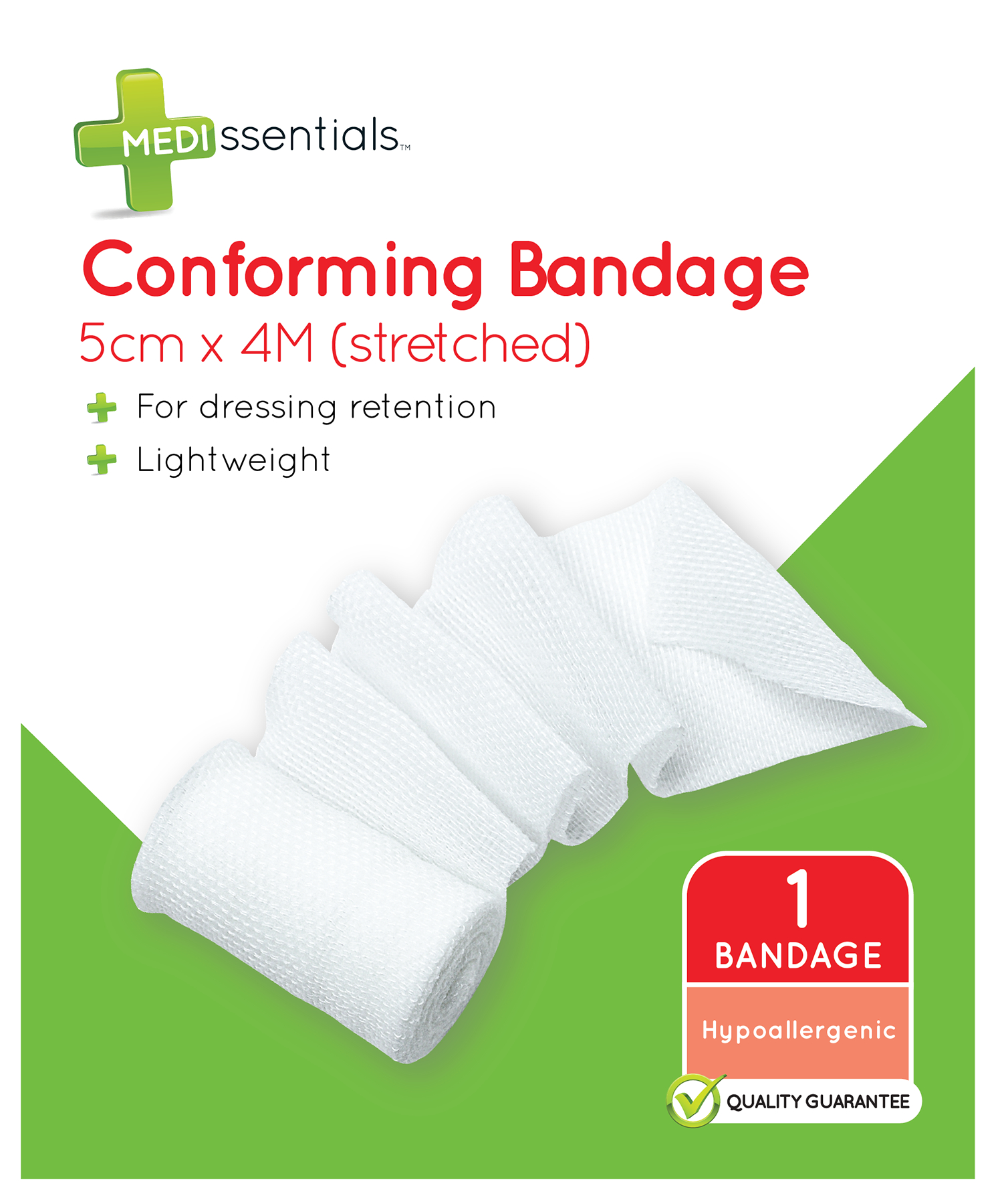 Medissentials Conforming Bandage 5cm x 4m - 1 each