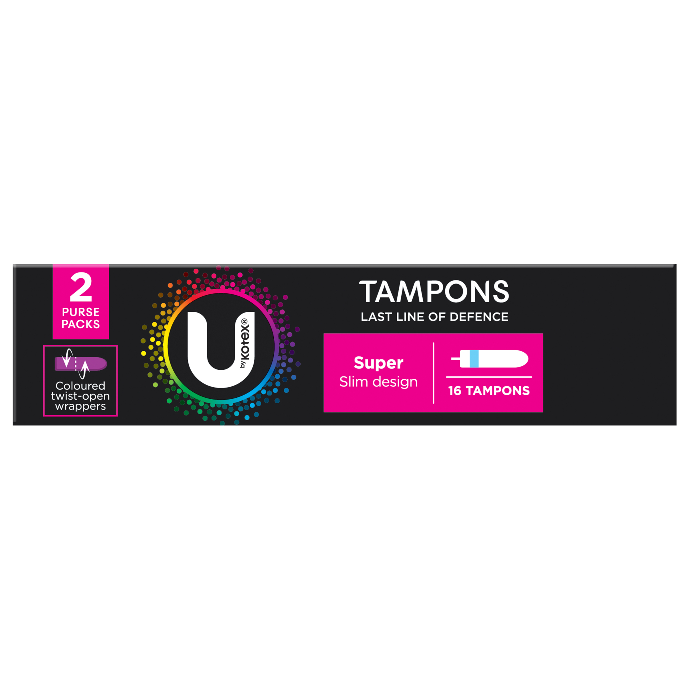 U by Kotex Tampons Super 16 pack - Image 4