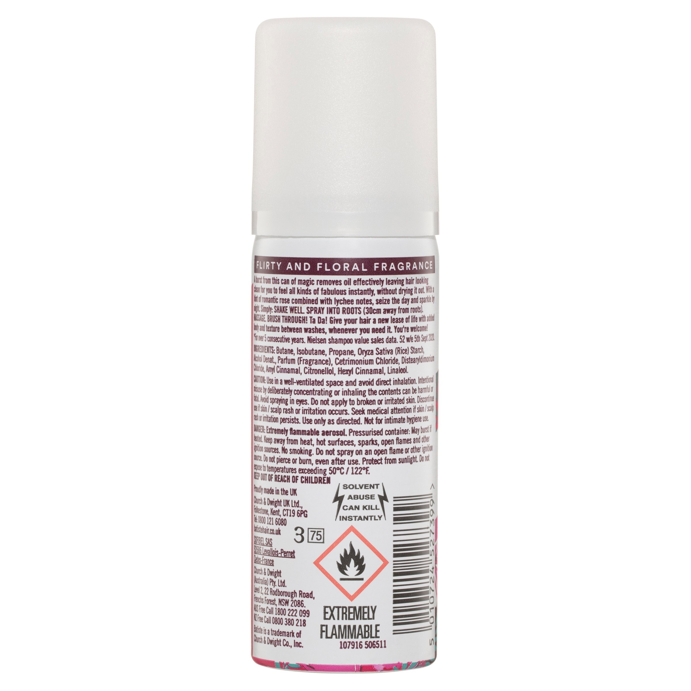 Batiste Dry Shampoo Blush 50ml - Image 2