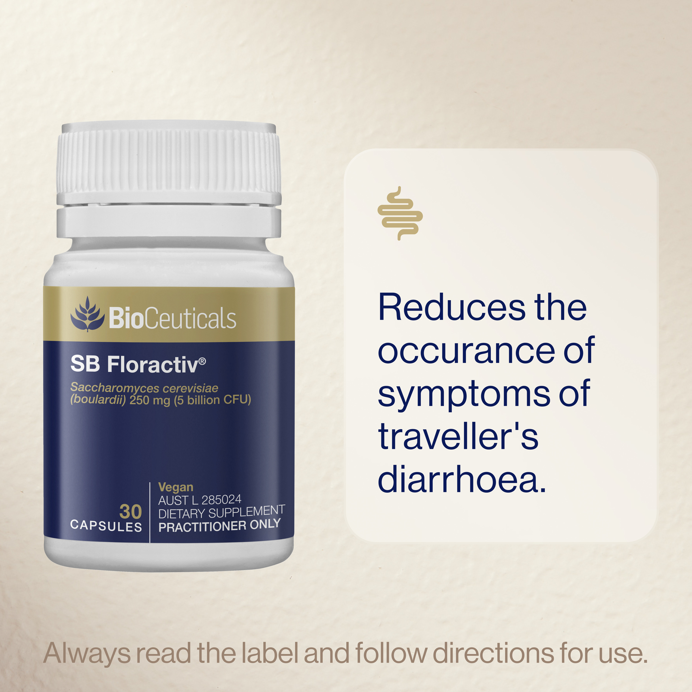 BioCeuticals SB Floractiv 30 capsules - Image 6