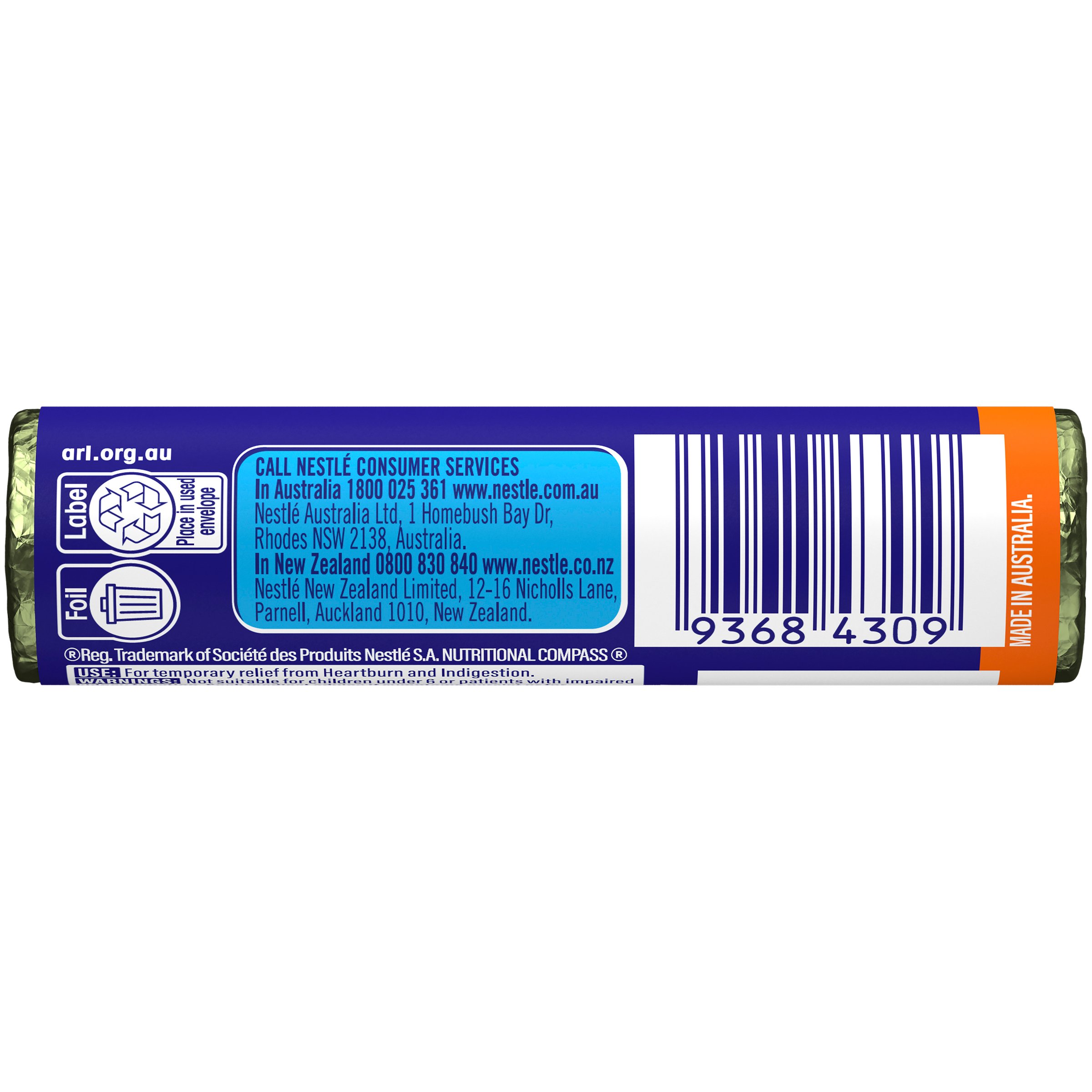 Quick-Eze Heartburn & Indigestion Relief Original 12 tablets - Image 2