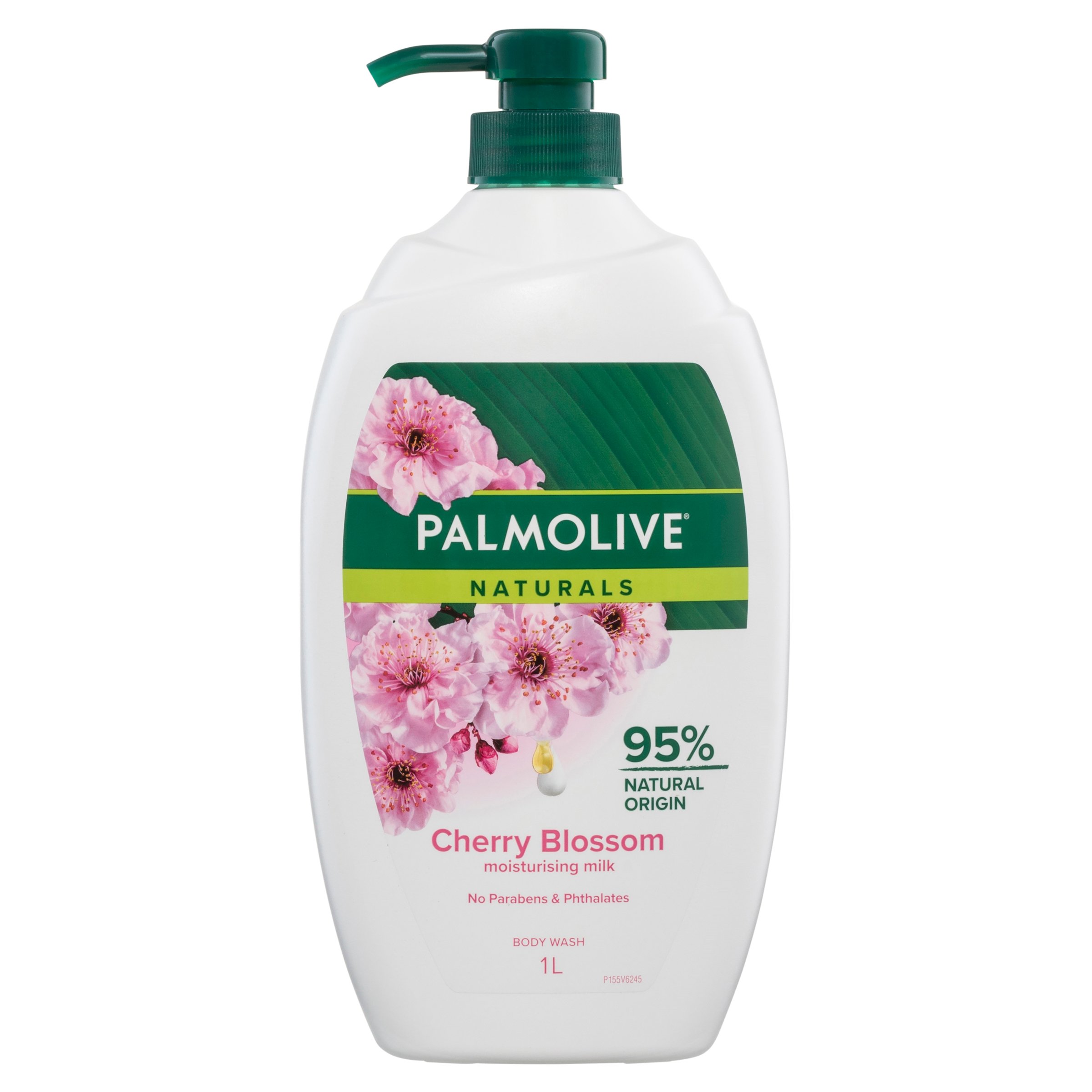 Palmolive Naturals Body Wash Cherry Blossom Wave Bottle 1 litre - Image 4