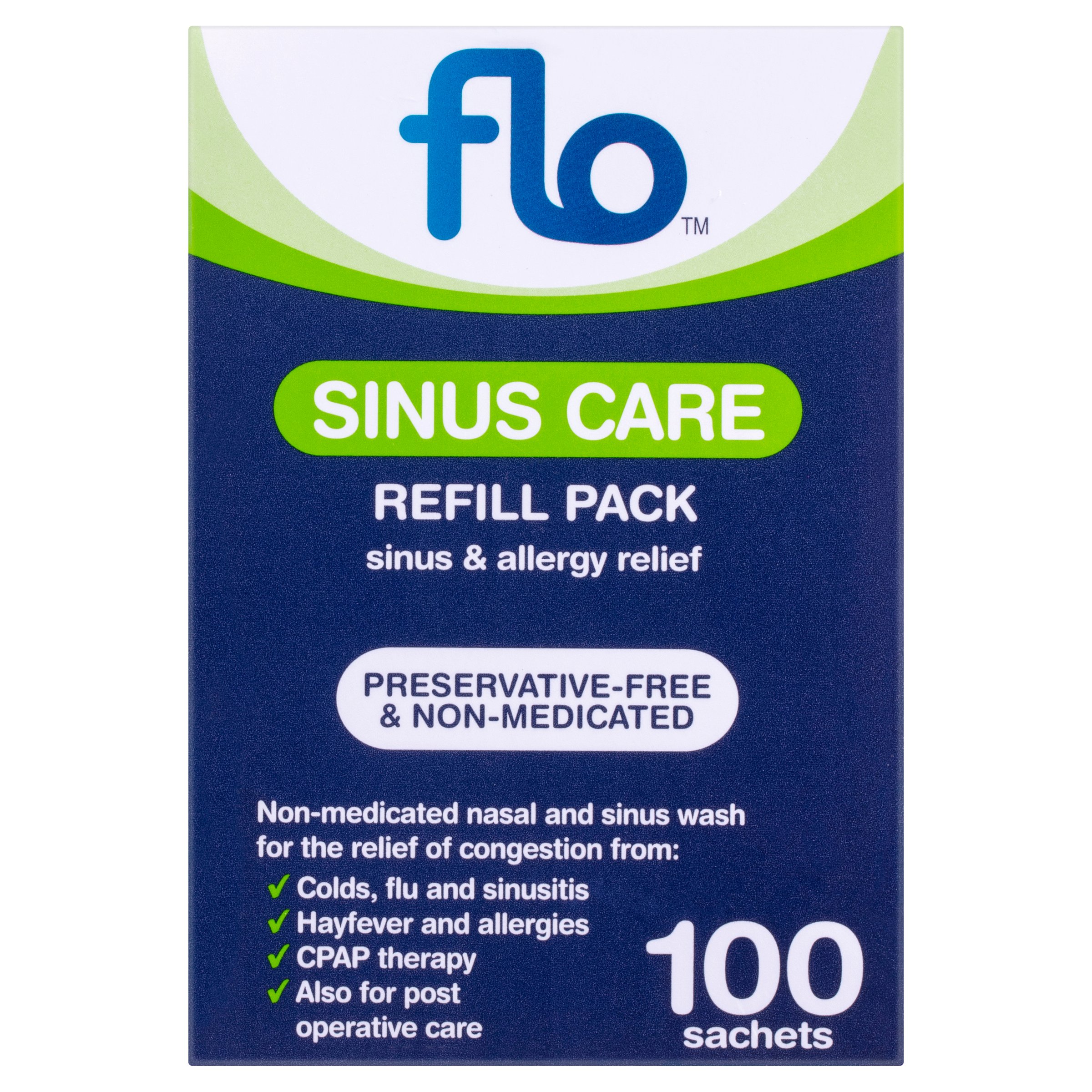 FLO Sinus Care Refill 100 sachets - Image 4