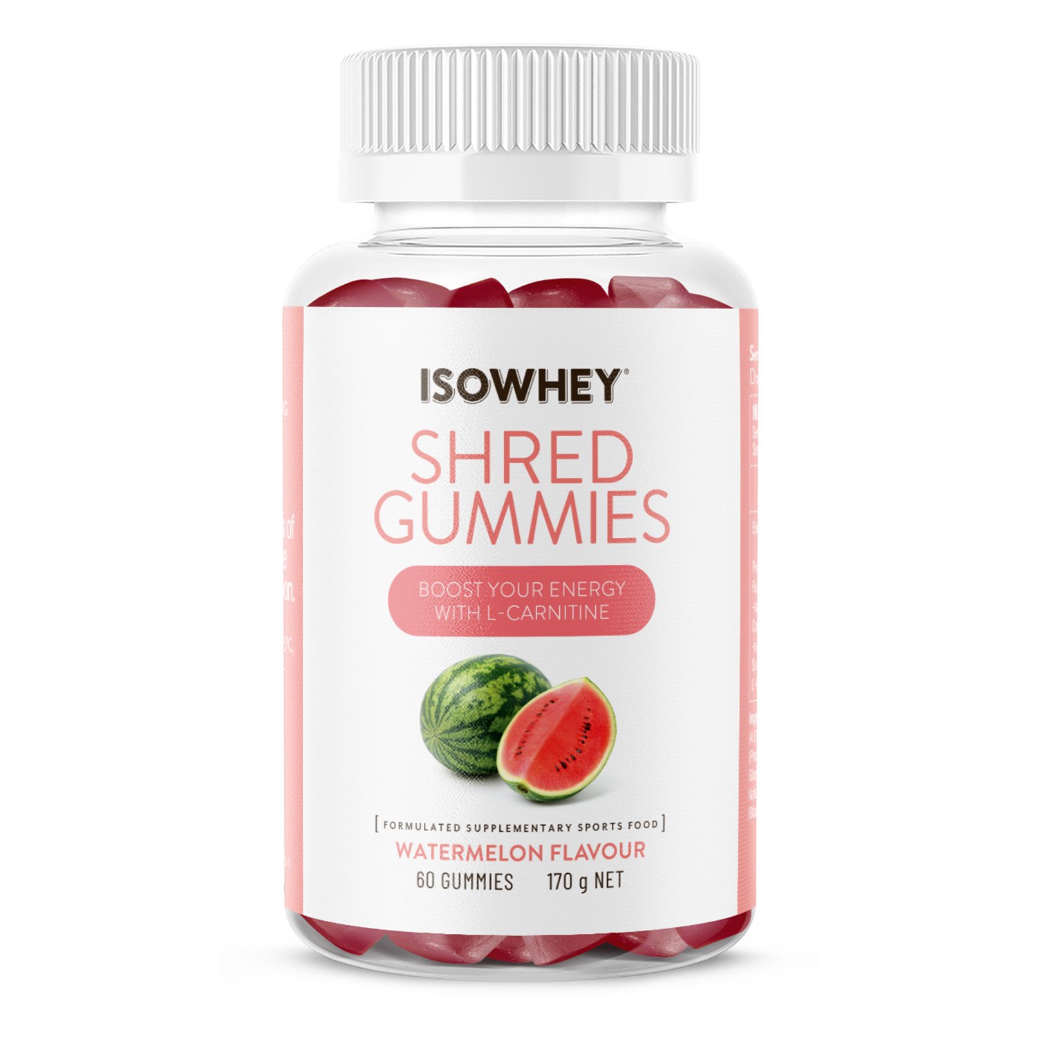 Isowhey Shred Gummies 60 pastilles - Image 1