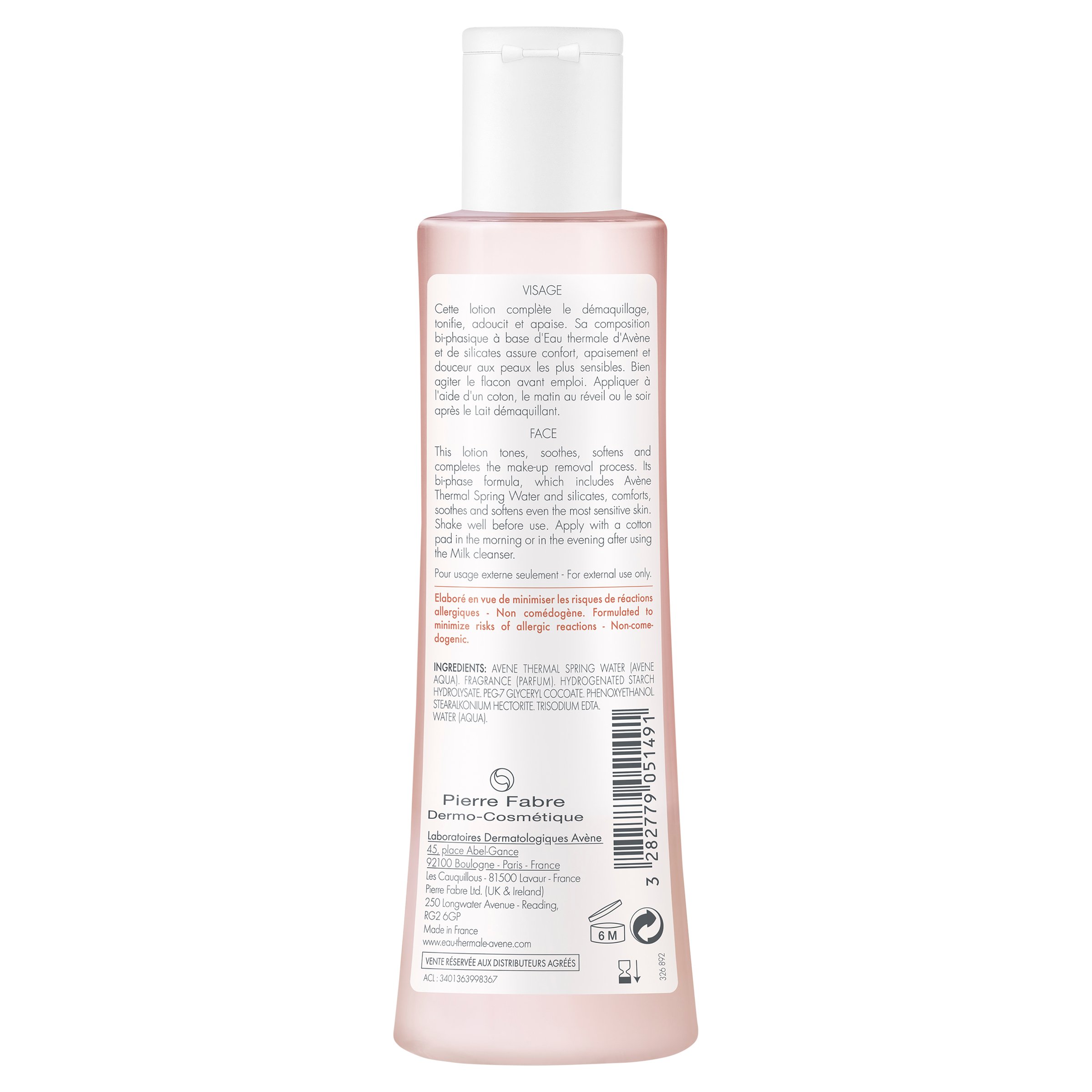 Avene Soothing Toning Lotion 200ml - Image 2