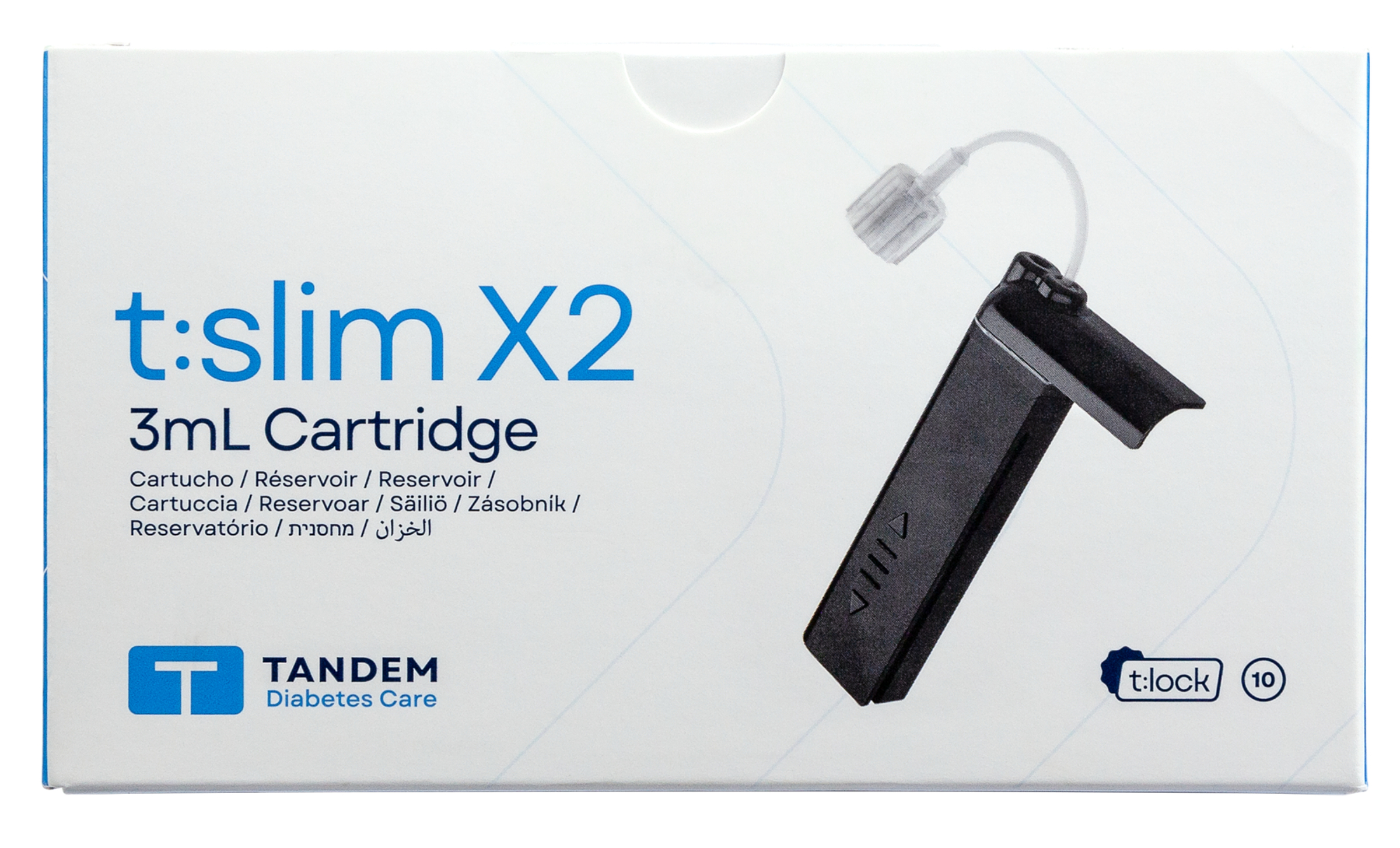 Tandem t:lock Cartridge 3mL x 10 - Image 1