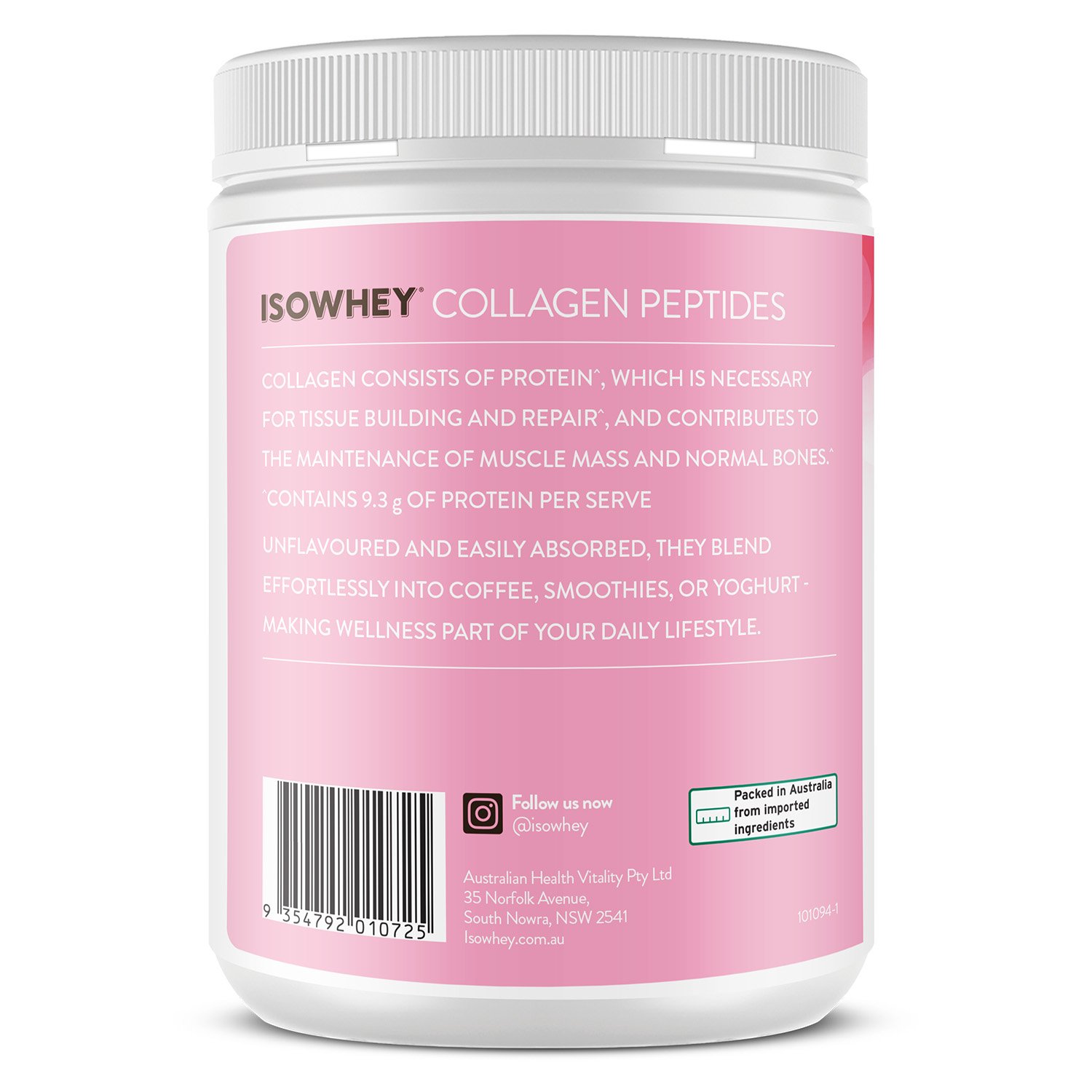 Isowhey Collagen Peptides 300g - Image 2