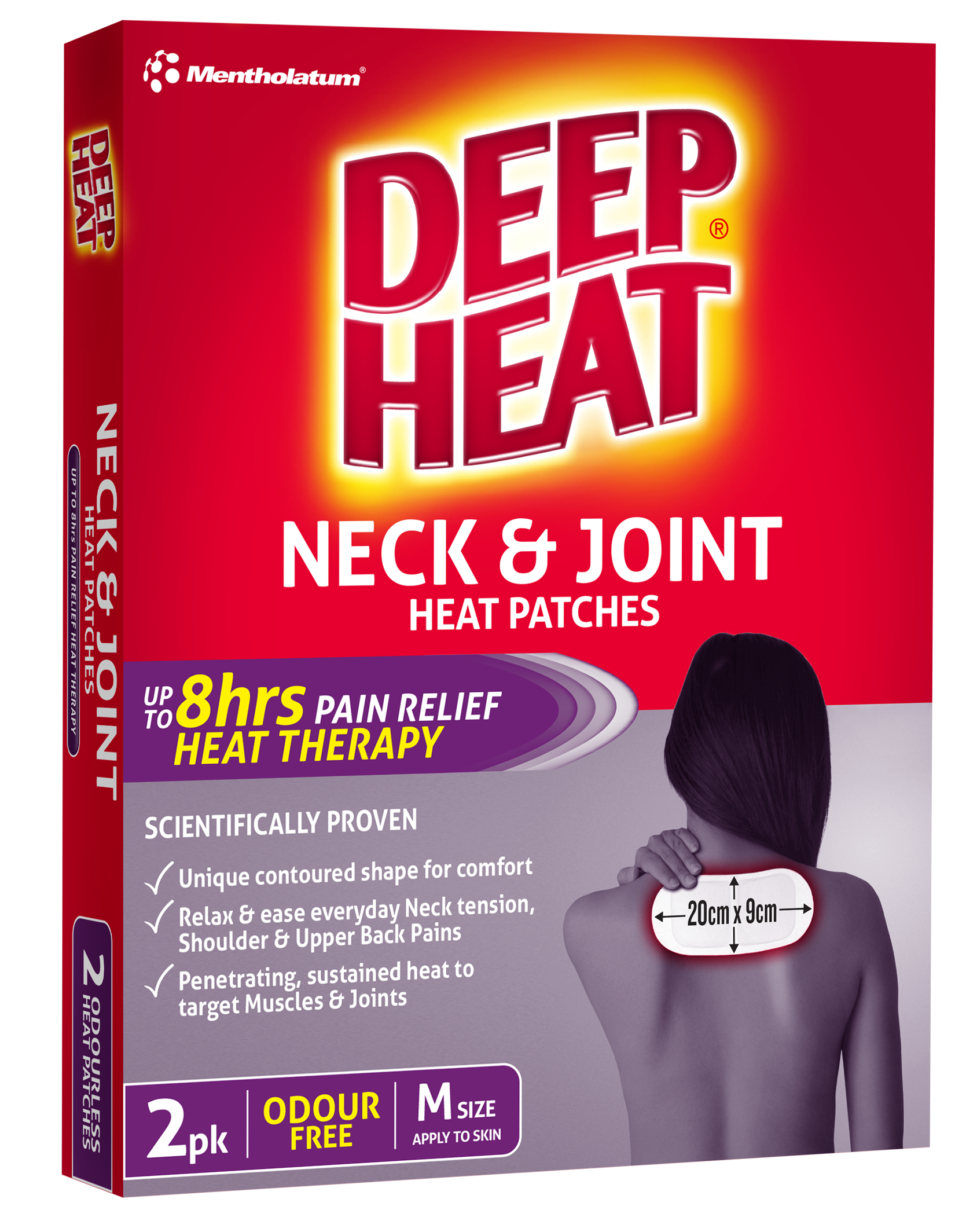 Deep Heat Neck And Joint Patches 2 pack