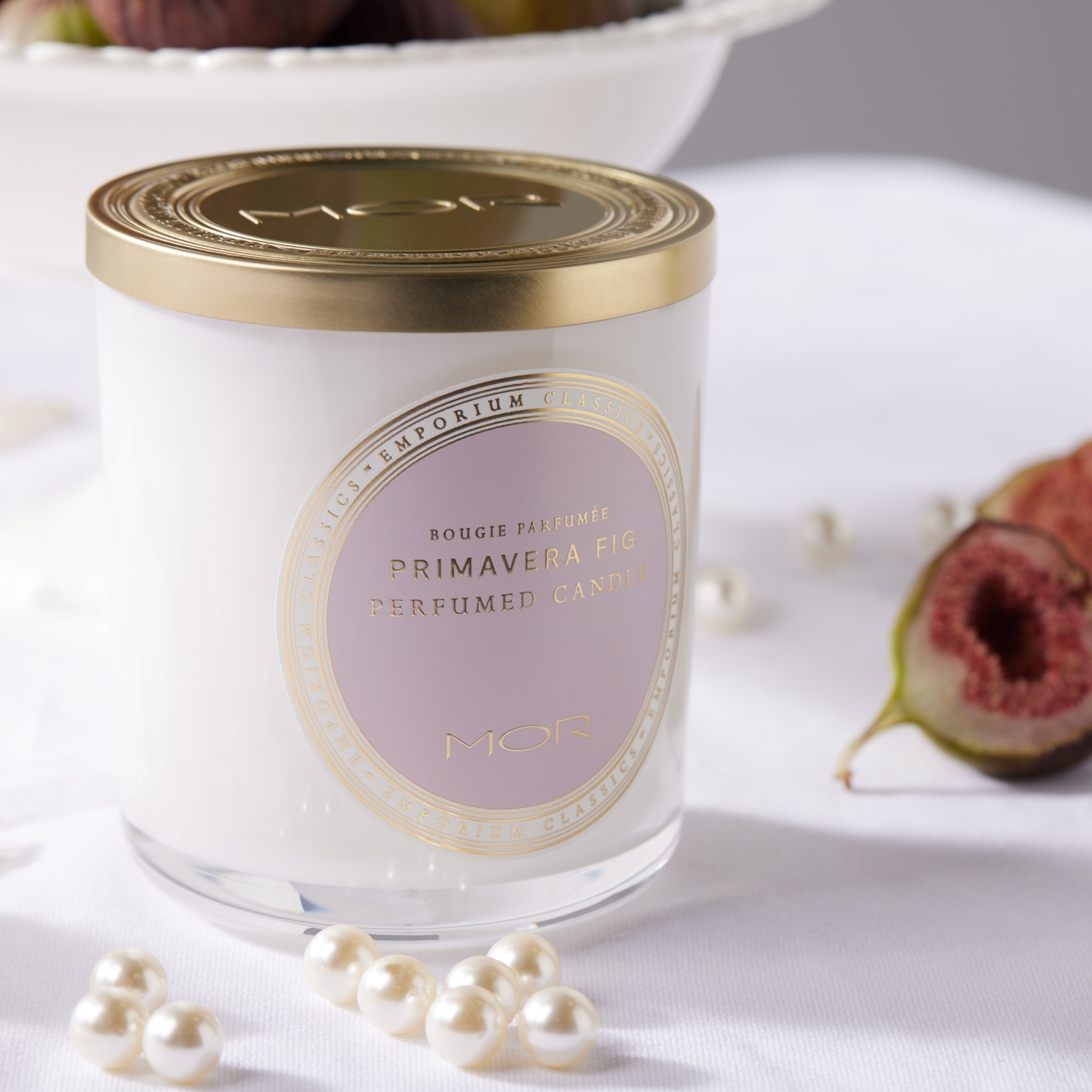 MOR Emporium Classics Primavera Fig Perfumed Candle 380g - Image 2