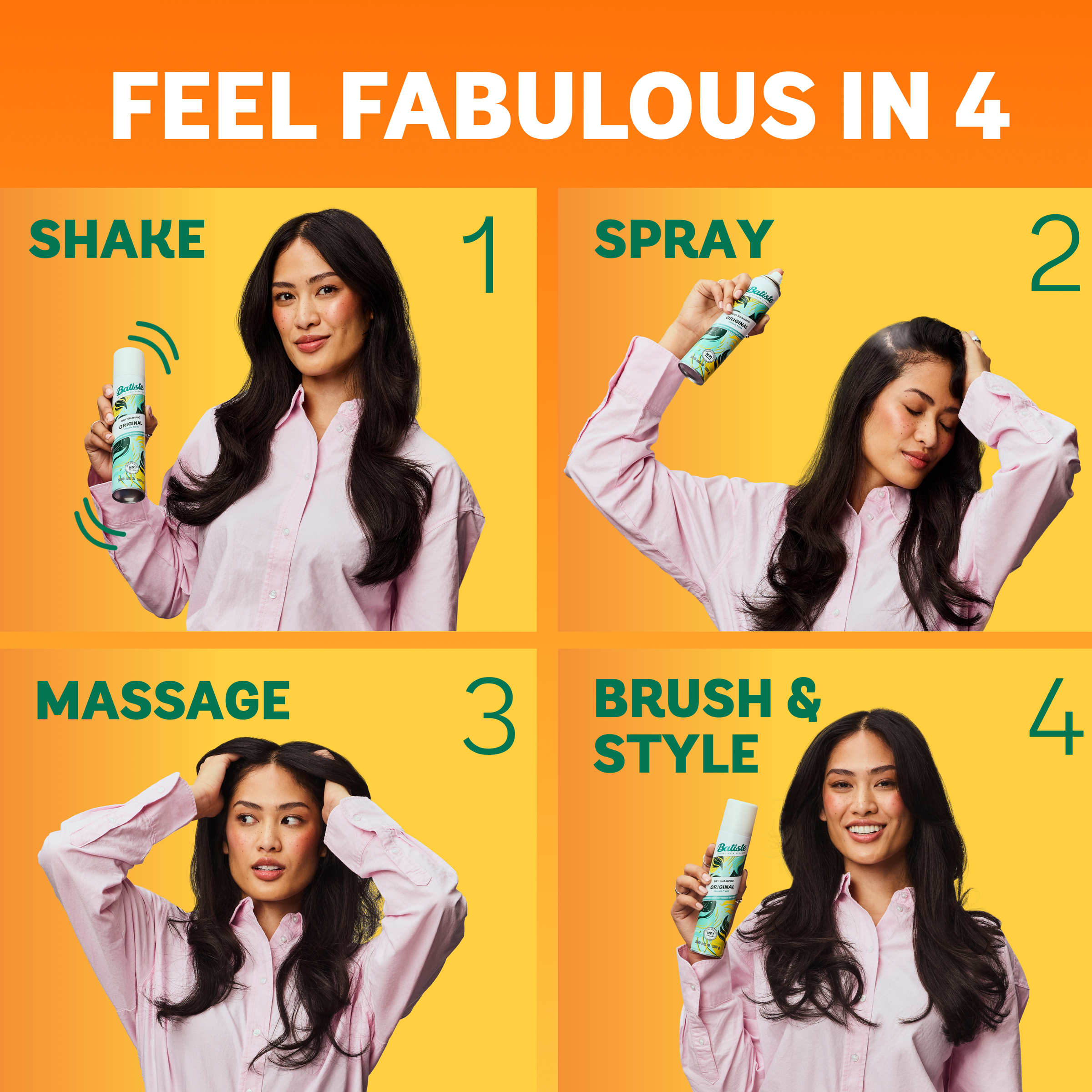 Batiste Dry Shampoo Tropical 200ml - Image 5