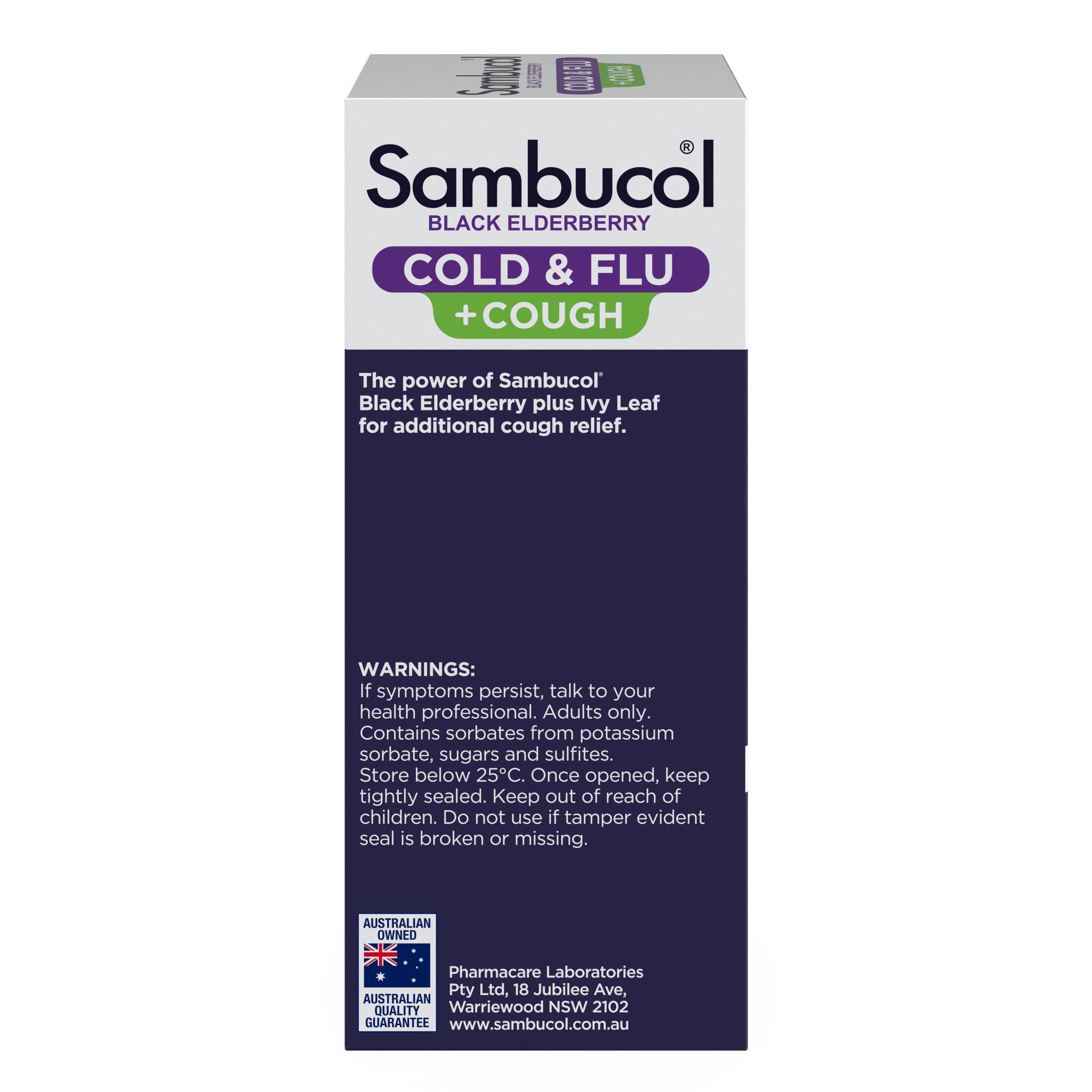 Sambucol Black Elderberry Cough Liquid 250ml - Image 3