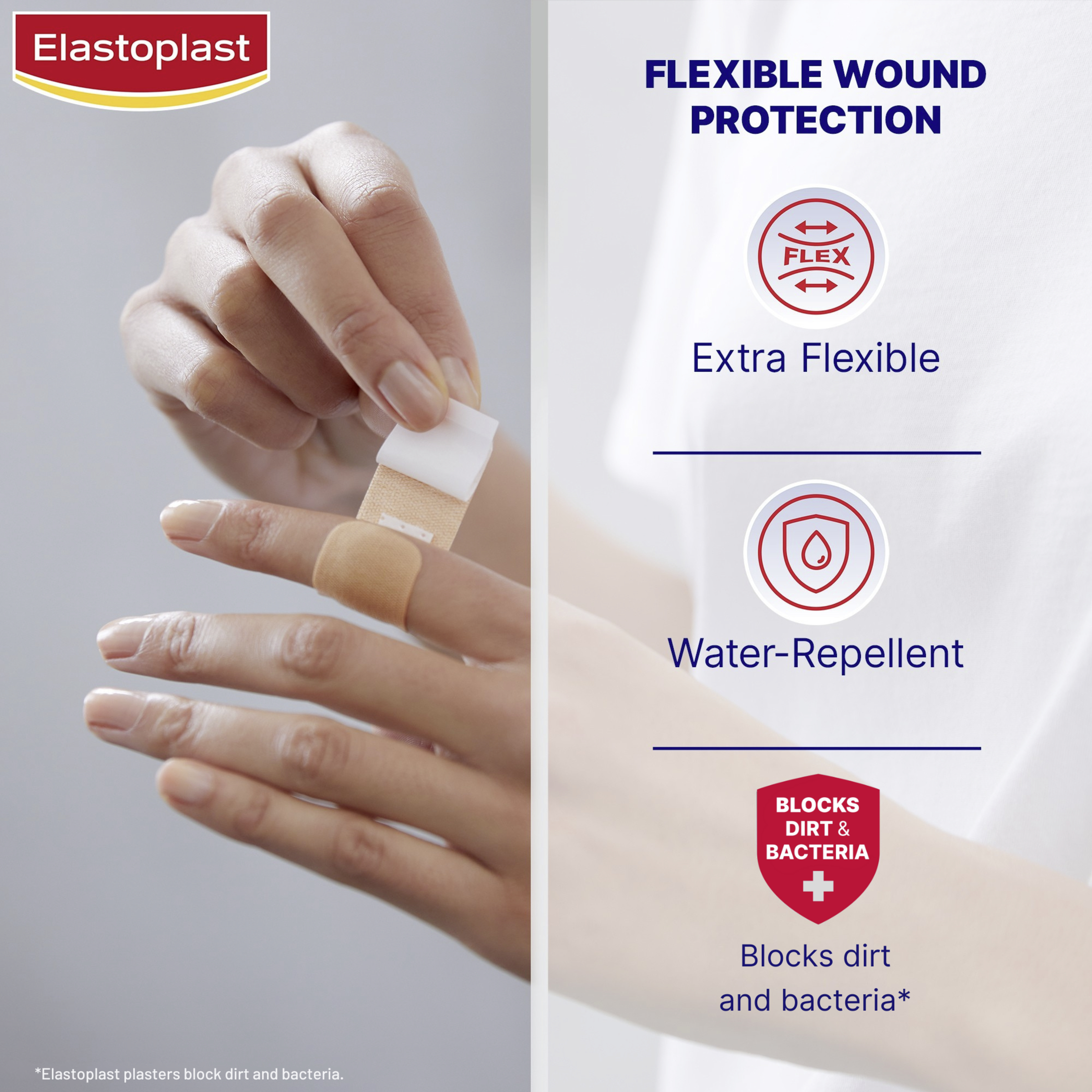 Elastoplast Flexi Fabric Strips 40 pack - Image 9