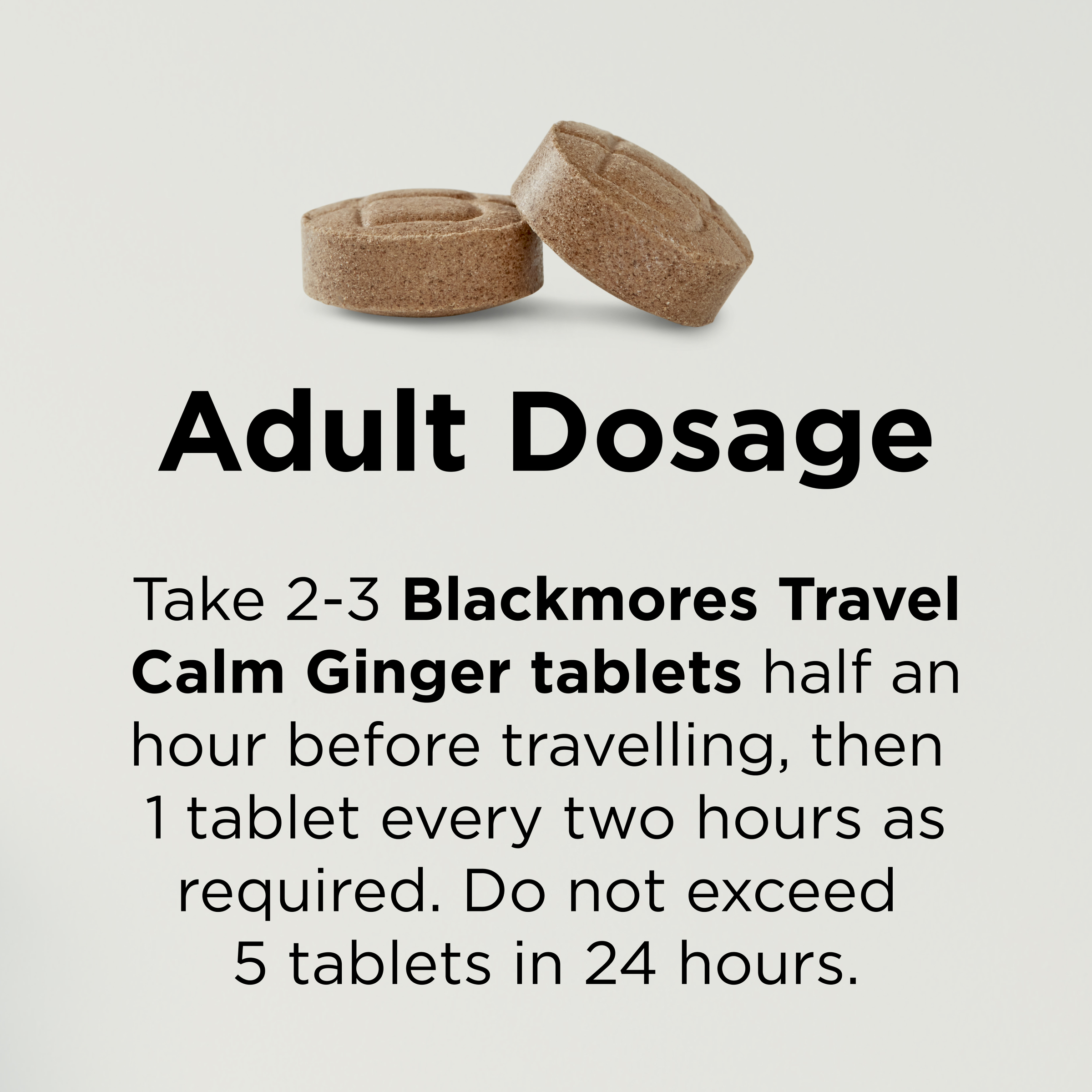 Blackmores Travel Calm Ginger 45 tablets - Image 7