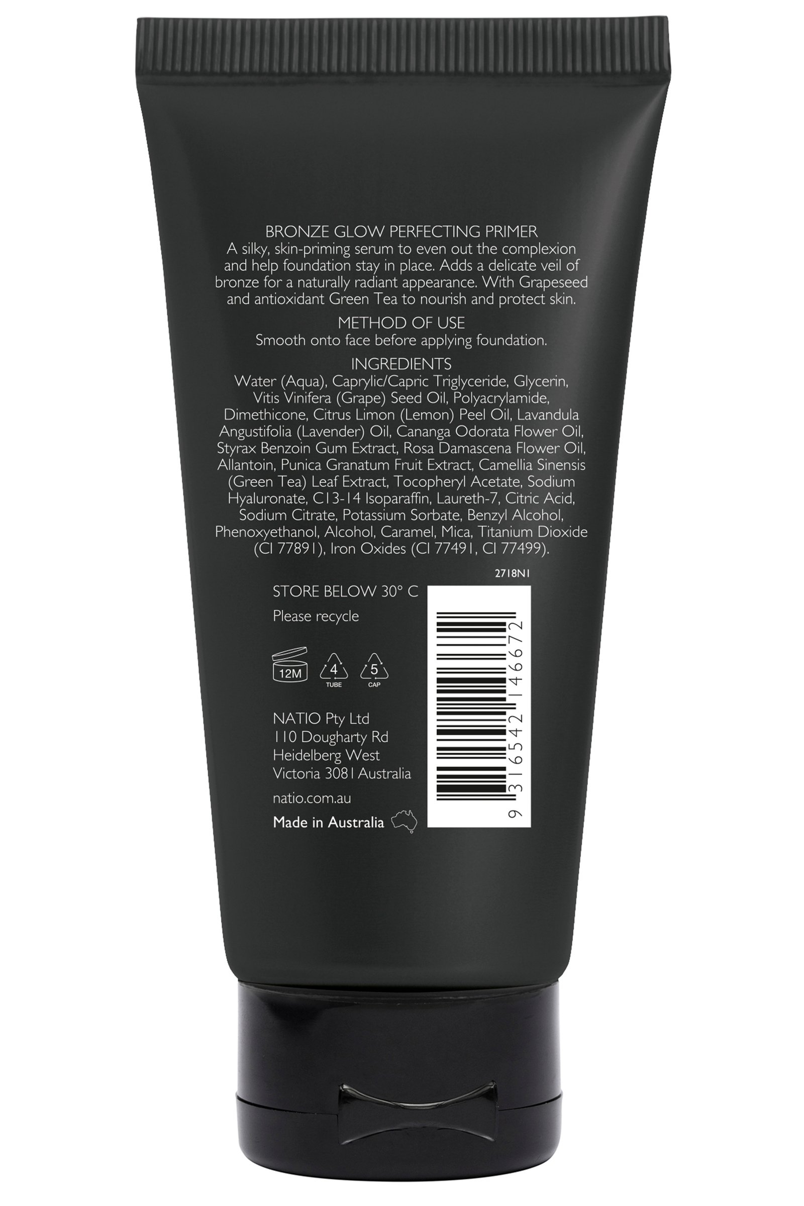Natio Bronze Glow Perfecting Primer (New) 50g - Image 3