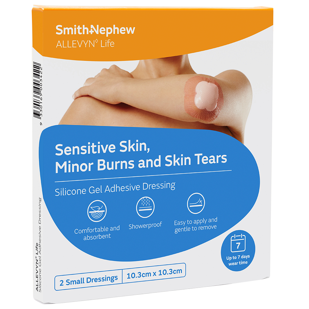 Allevyn Life Silicone Gel Adhesive Dressing Small 2 pack - Image 5