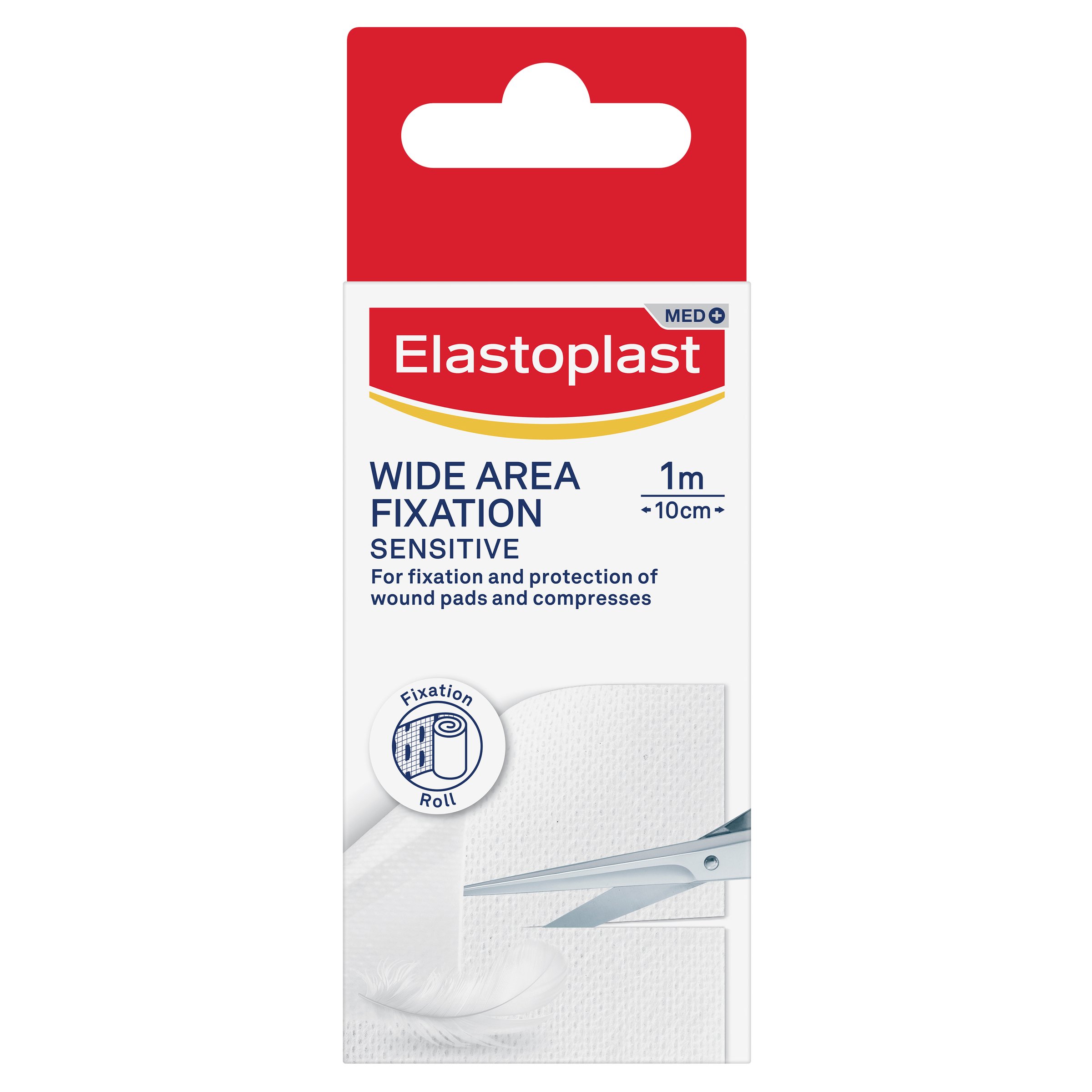 Elastoplast Sensitive Wide Area Fixation Tape 10cm X 1m - 1 each - Image 1