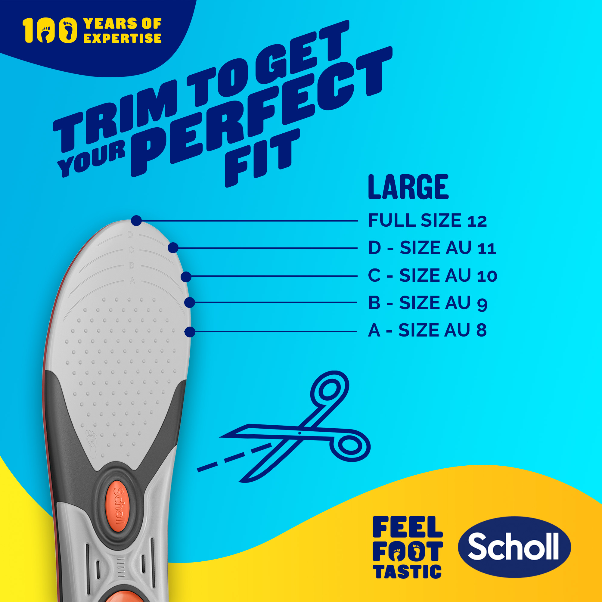 Scholl Liquiflex Extra Support Insole Large 1 pair - Image 6