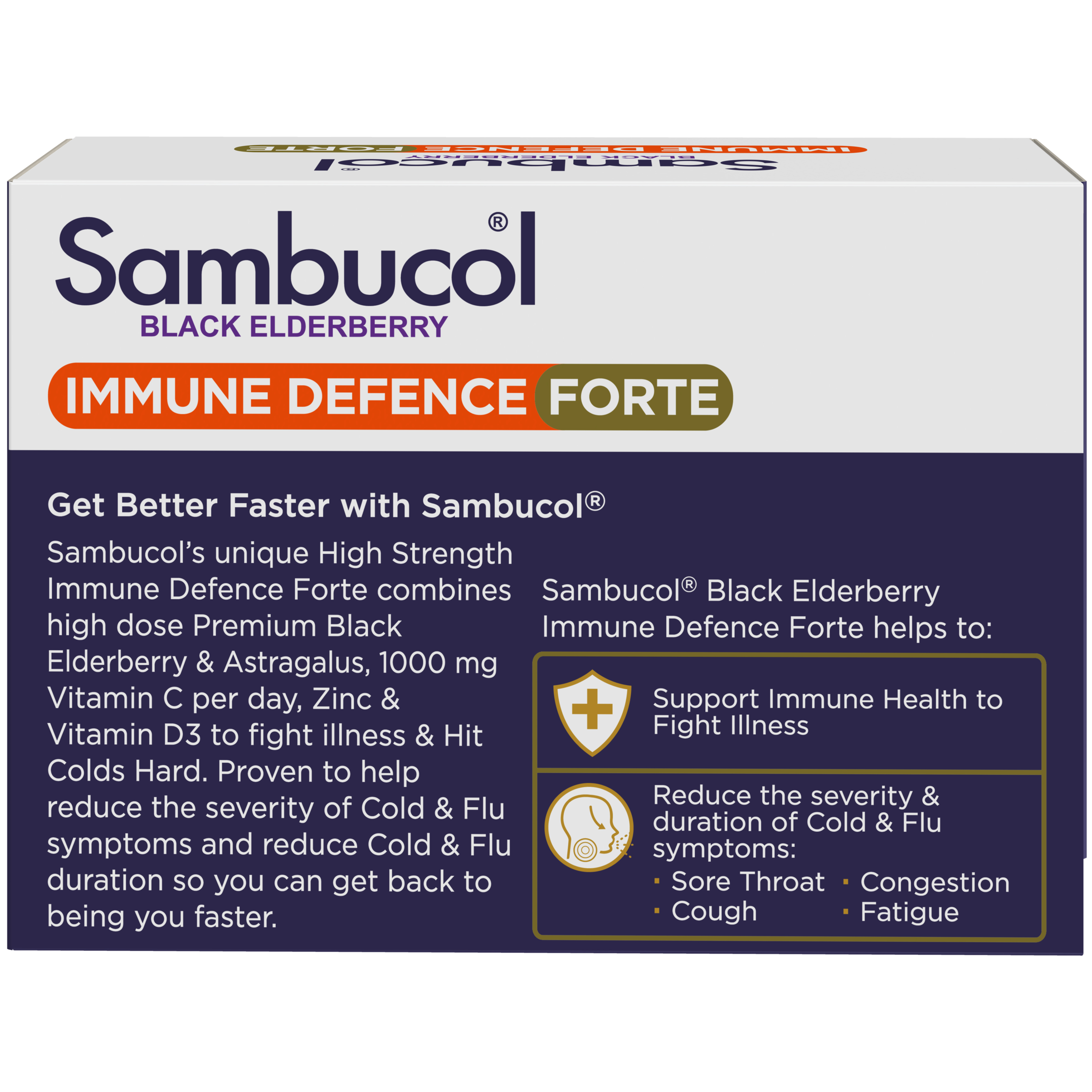 Sambucol Immune Defence Forte 30 capsules - Image 2