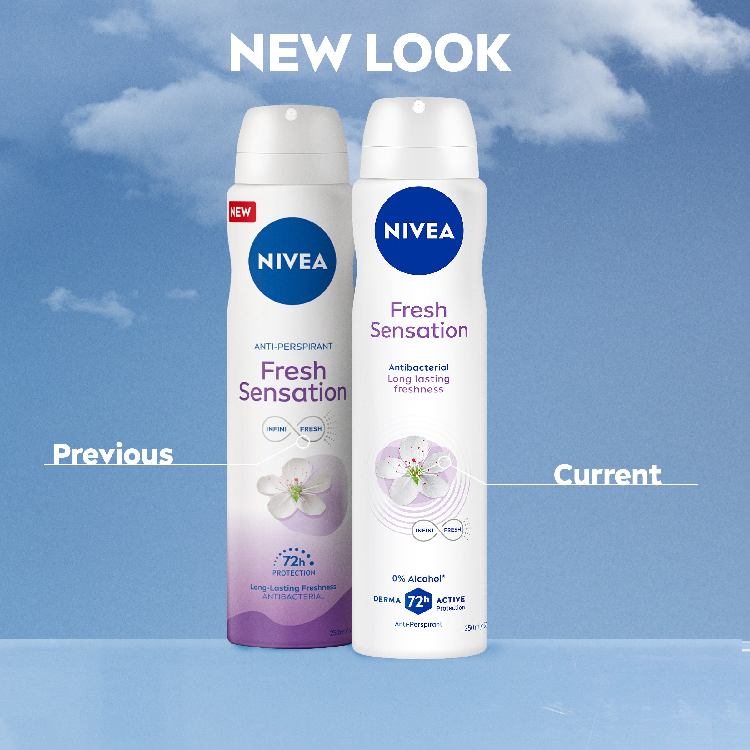 Nivea Fresh Sensation 72HR Aerosol 250ml - Image 4