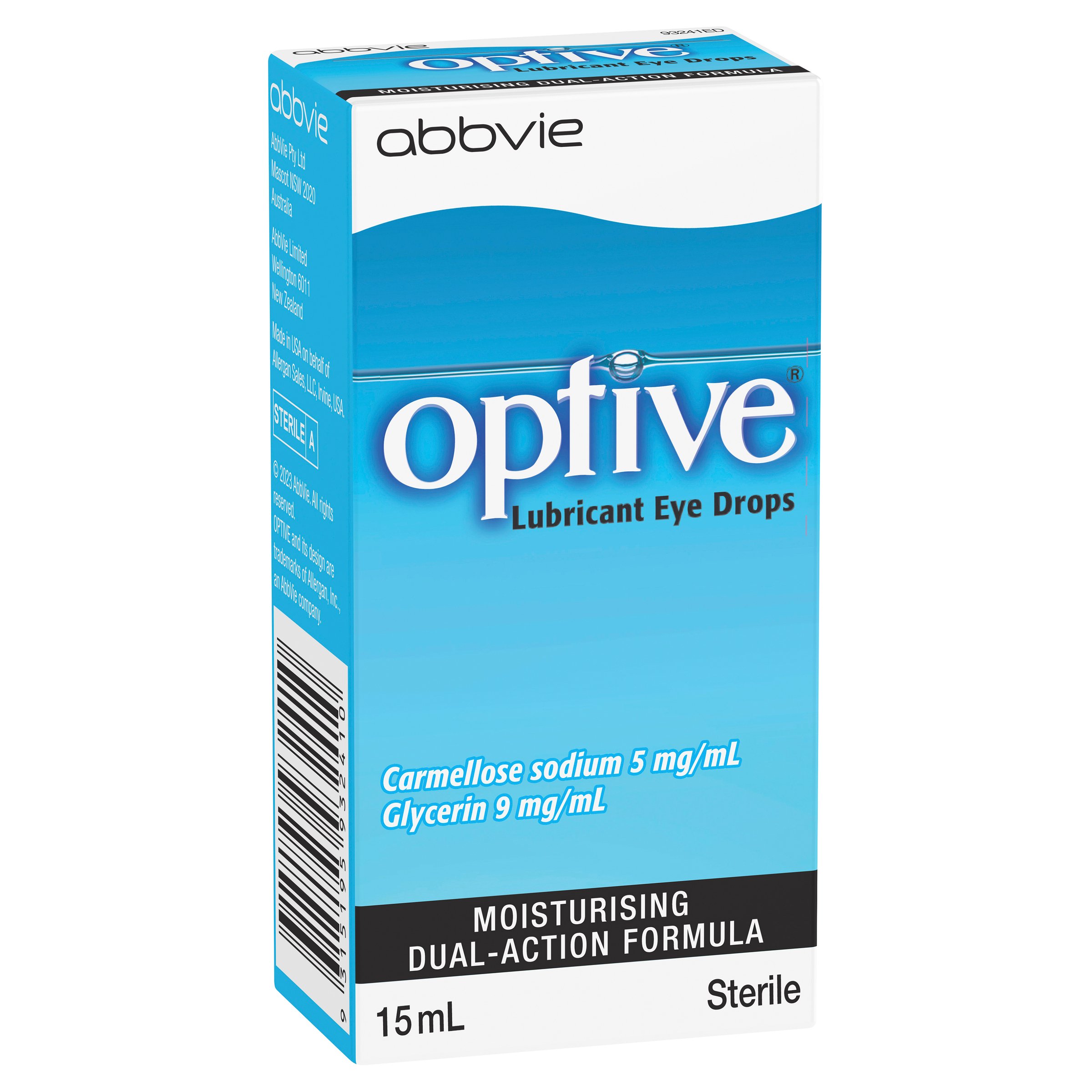 Optive Lubricant Eye Drops 15ml - Image 9