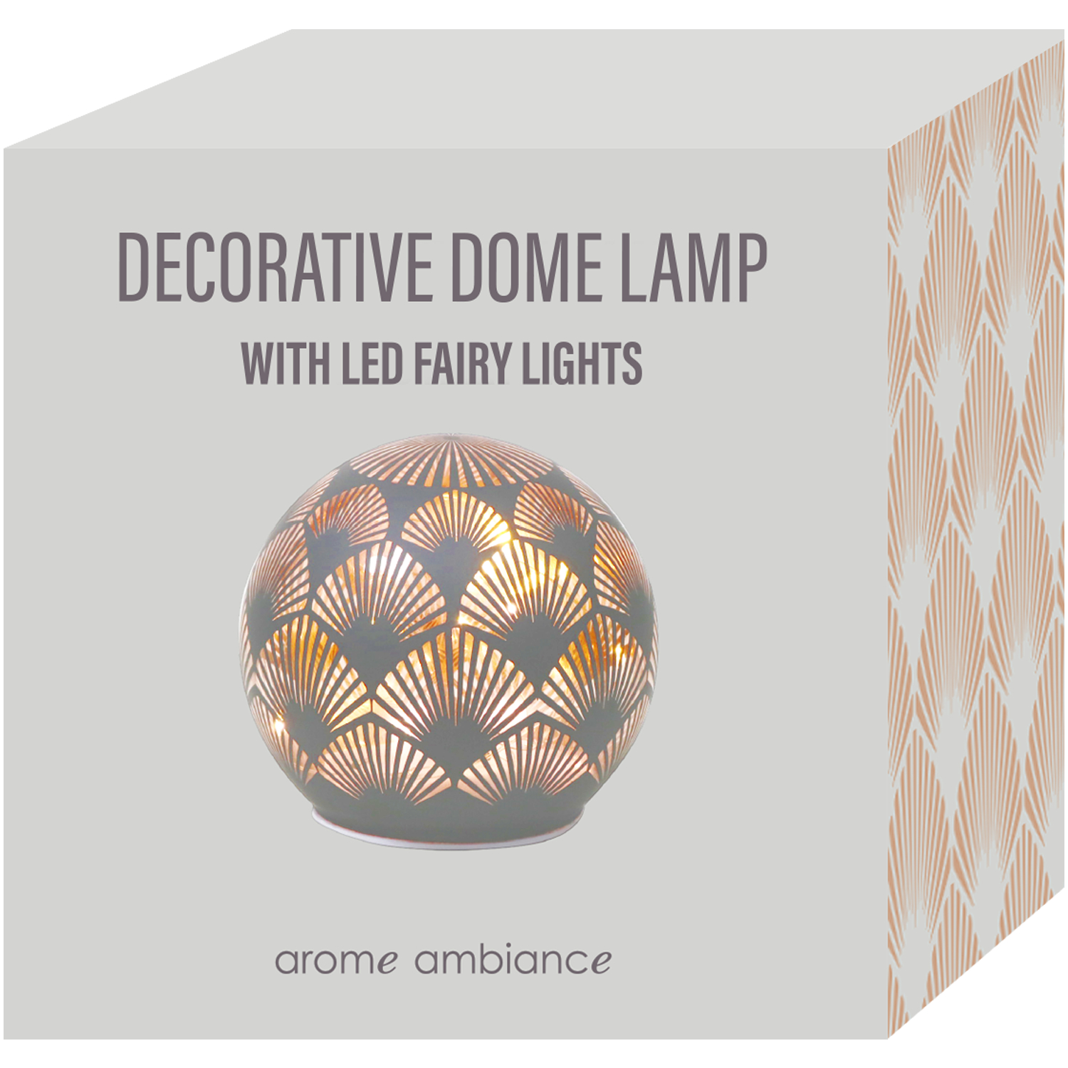 Arome Ambiance Dome Lamp Ash Grey 1 each - Image 1