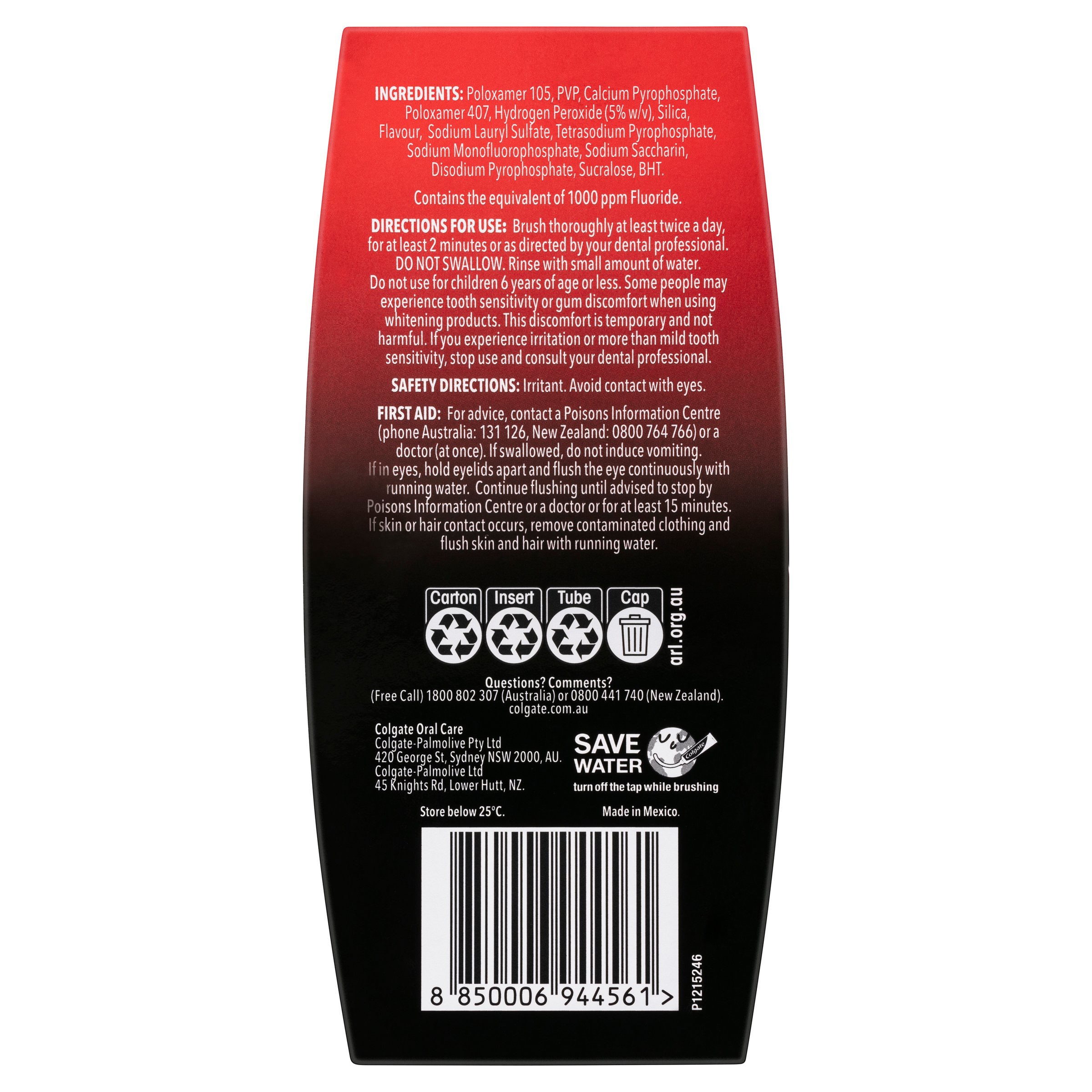 Colgate Toothpaste Optic White Pro Series 80g - Image 3