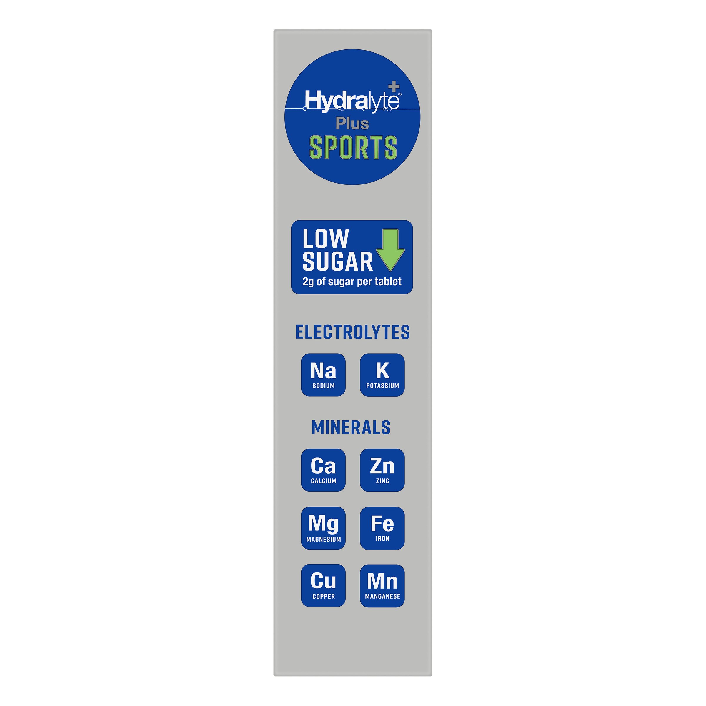 Hydralyte Plus Sports Effervescent Lemon Lime 20 tablets - Image 4