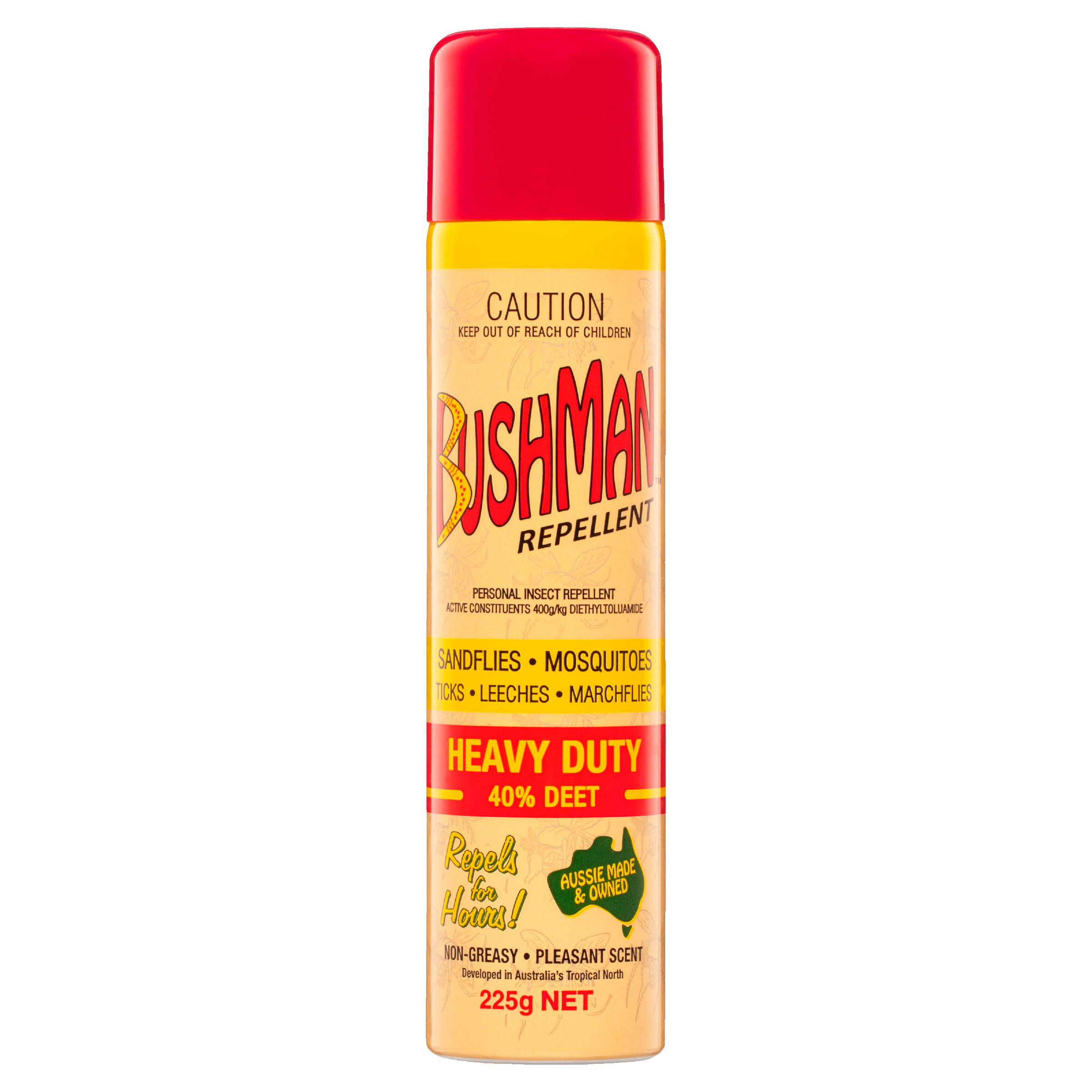 Bushman Repellent Ultra Aerosol 225g - Image 1