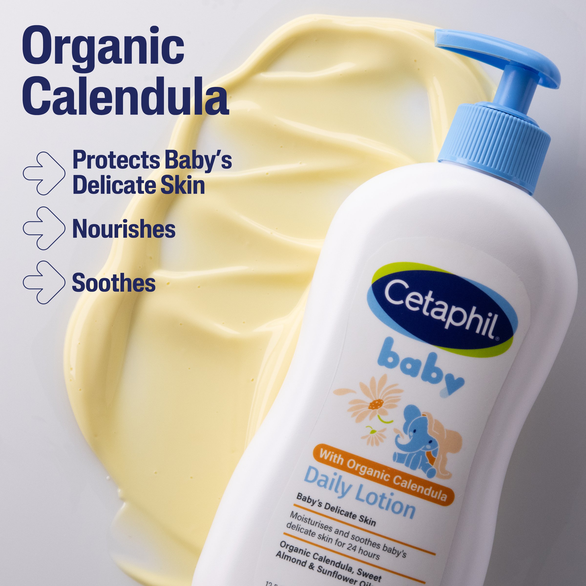 Cetaphil Baby Calendula Daily Lotion 400ml - Image 7