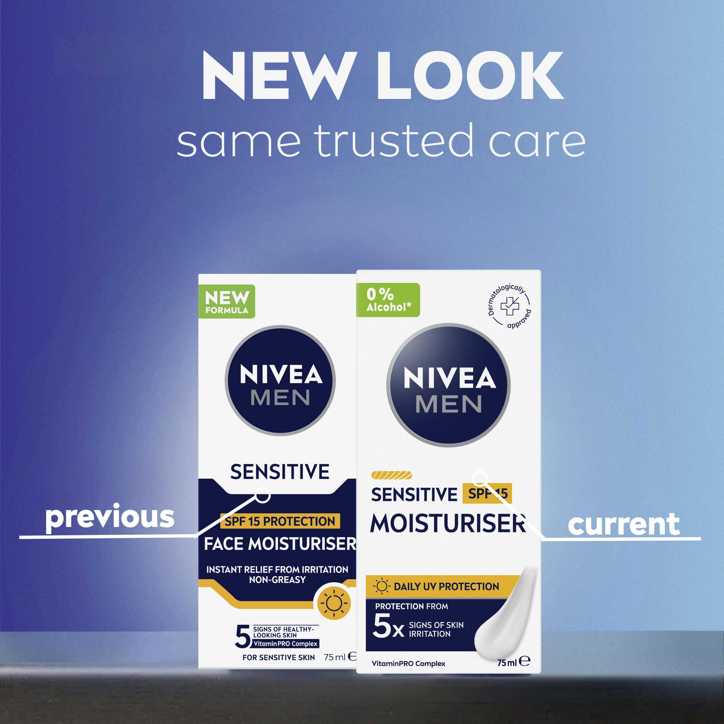 Nivea For Men Sensitive Moisturiser 75ml - Image 5