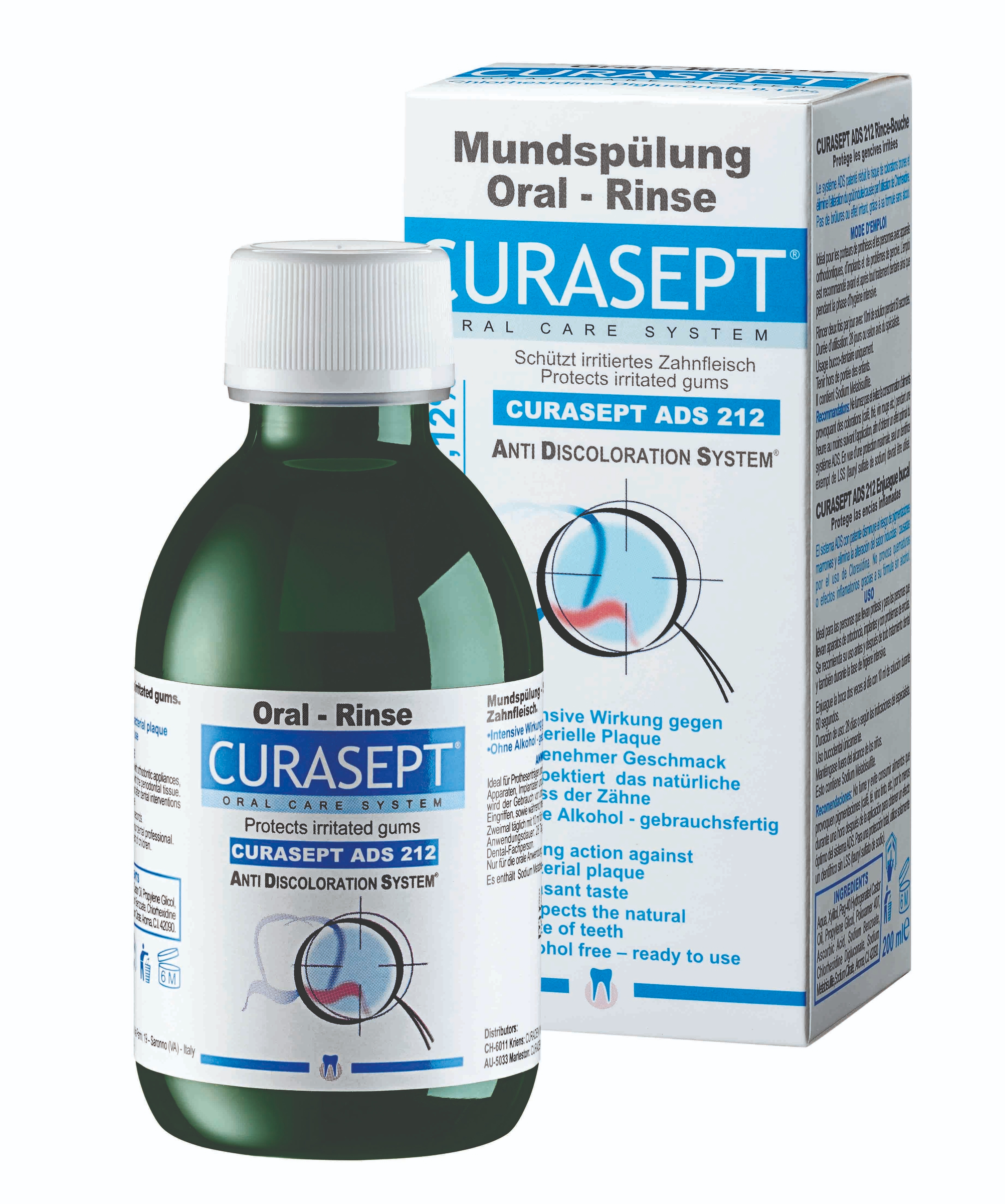 Curasept Chlorhexidine Mouth Rinse 0.12% 200ml - Image 1