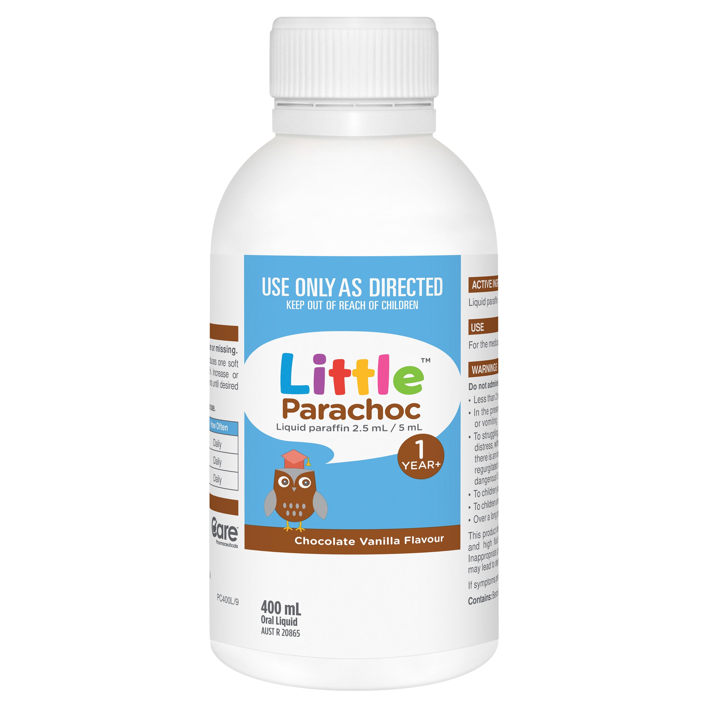 Parachoc Children Emulsion Oral Liquid Chocolate Vanilla Flavoured 400ml - Image 7