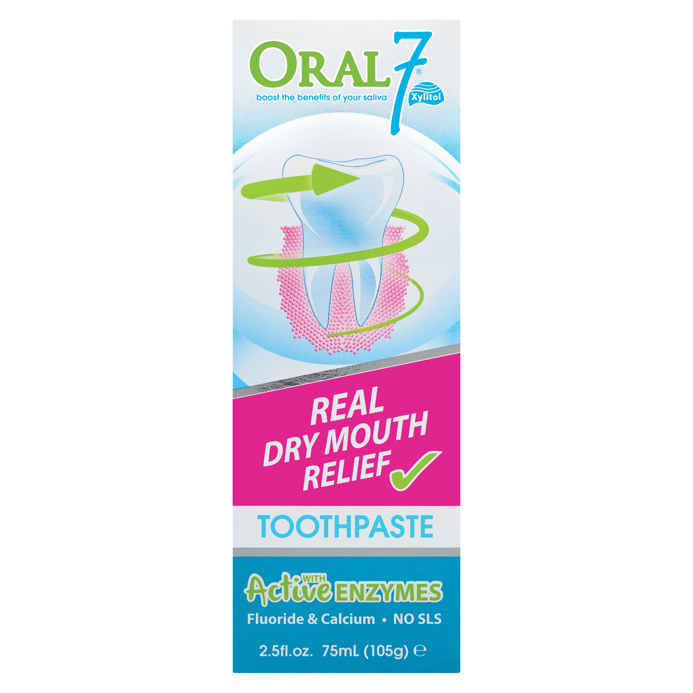 Oral7 Dry Mouth Toothpaste 105g - Image 1