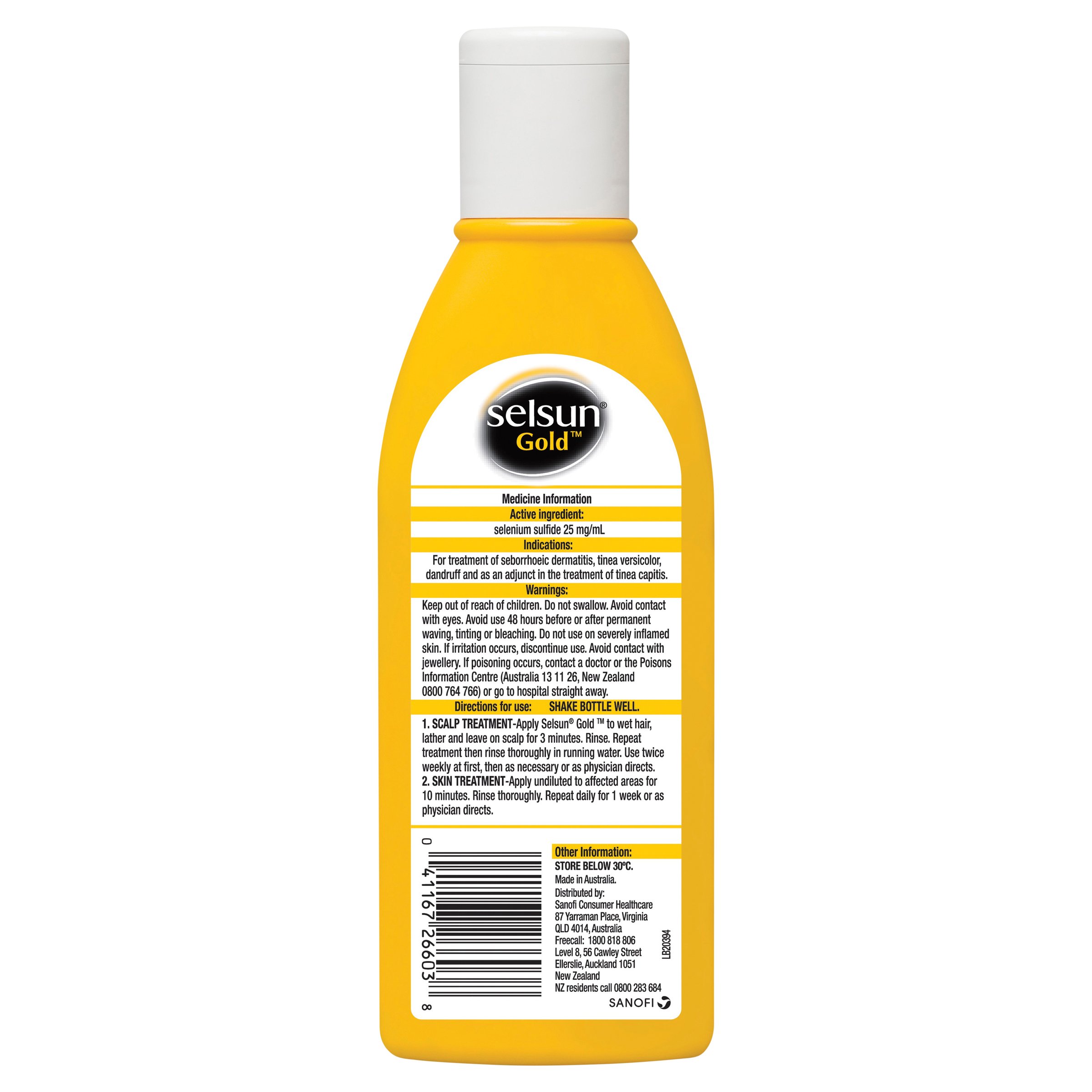 Selsun Gold Treatment Shampoo 200ml - Image 2