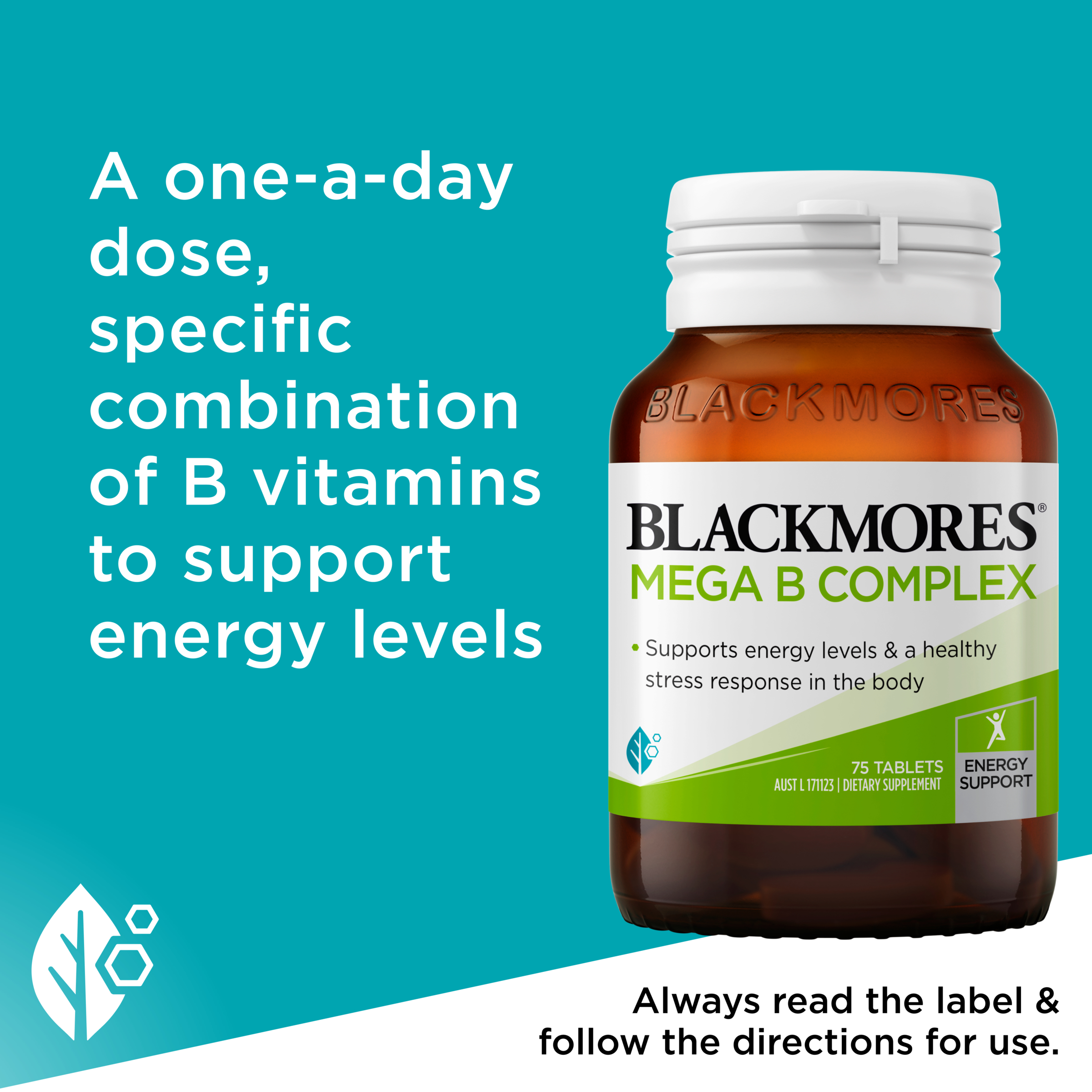 Blackmores Mega B Complex 75 tablets - Image 6