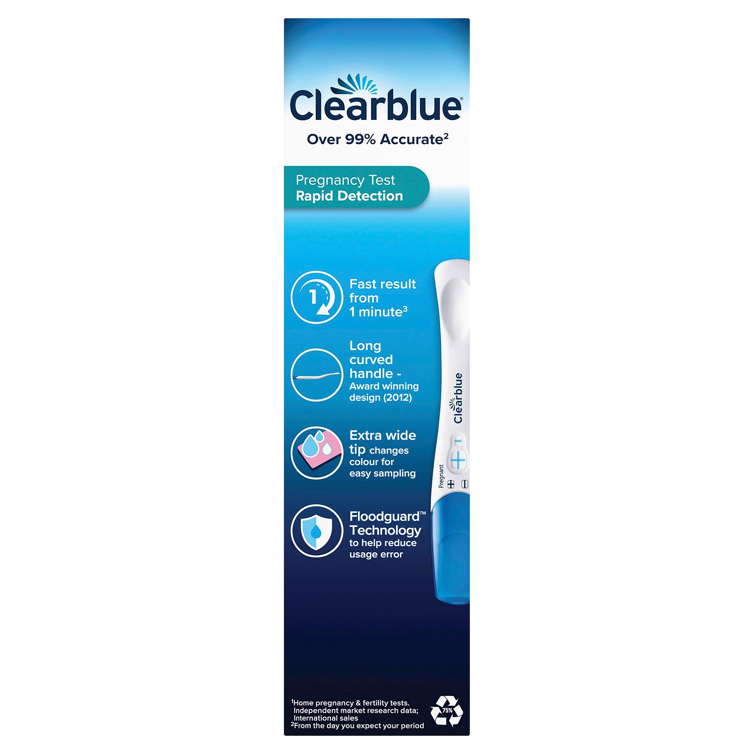 Clearblue Plus Pregnancy Test 1 pack - Image 2