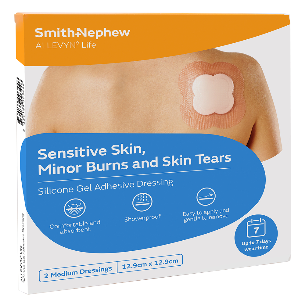 Allevyn Life Silicone Gel Adhesive Dressing Medium 2 pack - Image 3