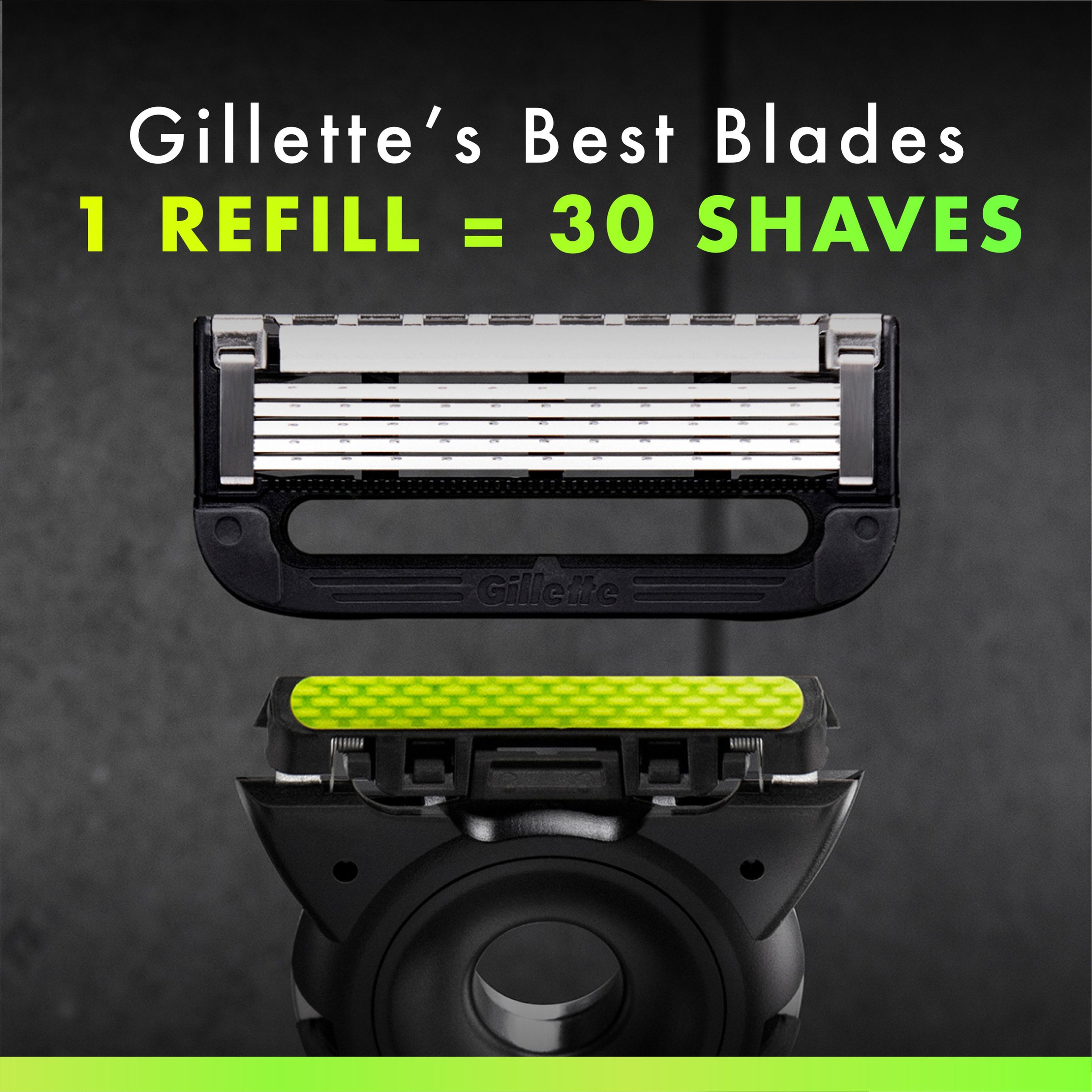Gillette Labs Razor Blade Refills 4 pack - Image 4