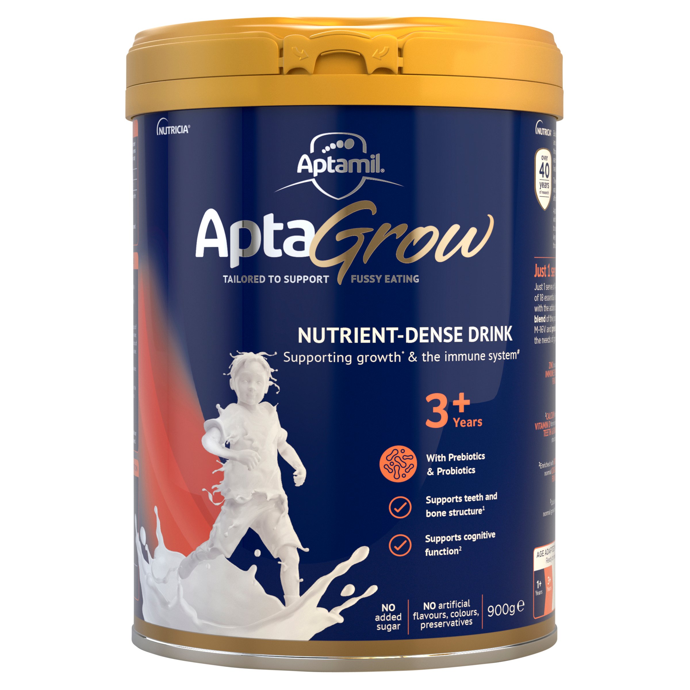 AptaGrow Milk Drink 3+ Years 900g - Image 1