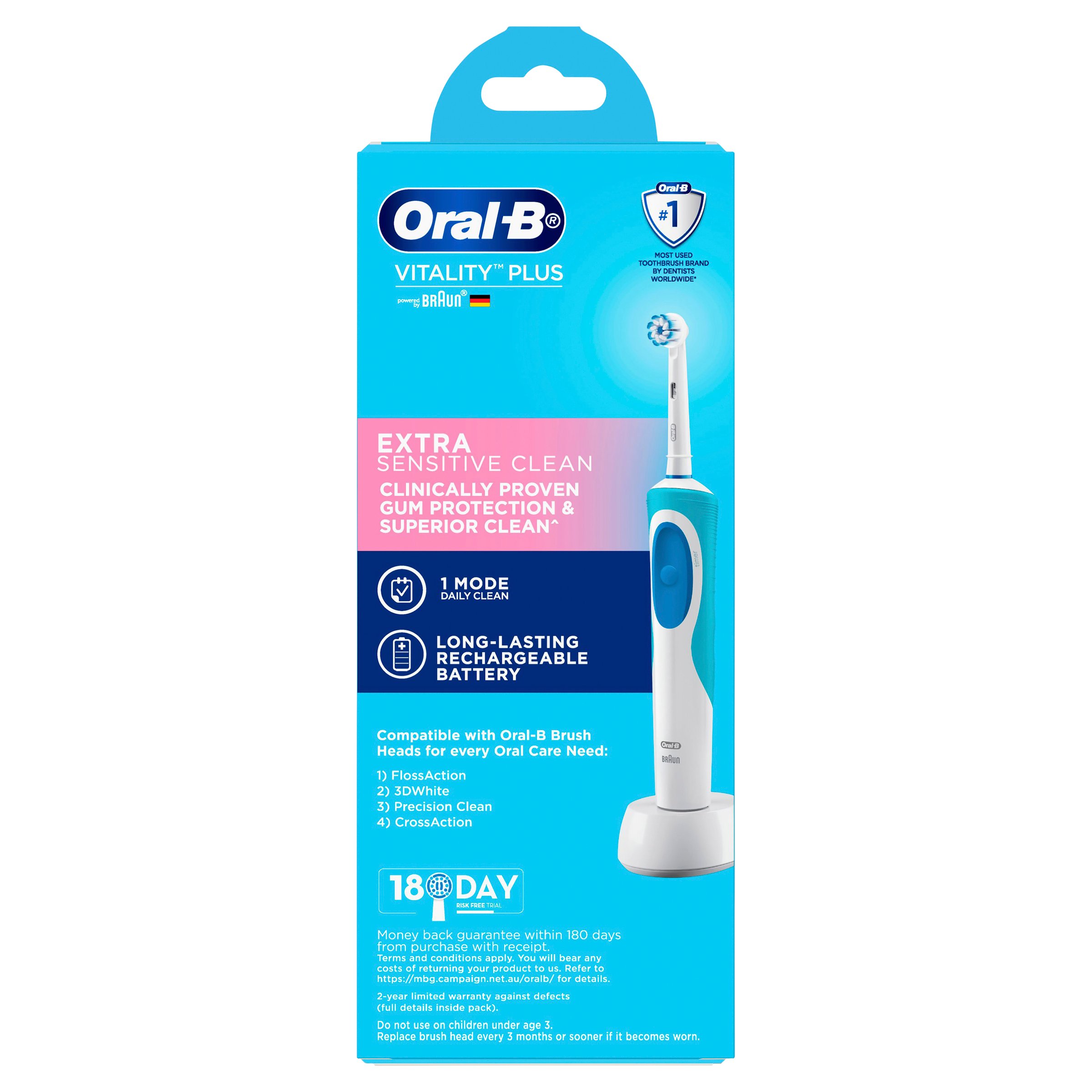 Oral-B Vitality Electric Toothbrush Extra Sensitive Clean 1 each - Image 2