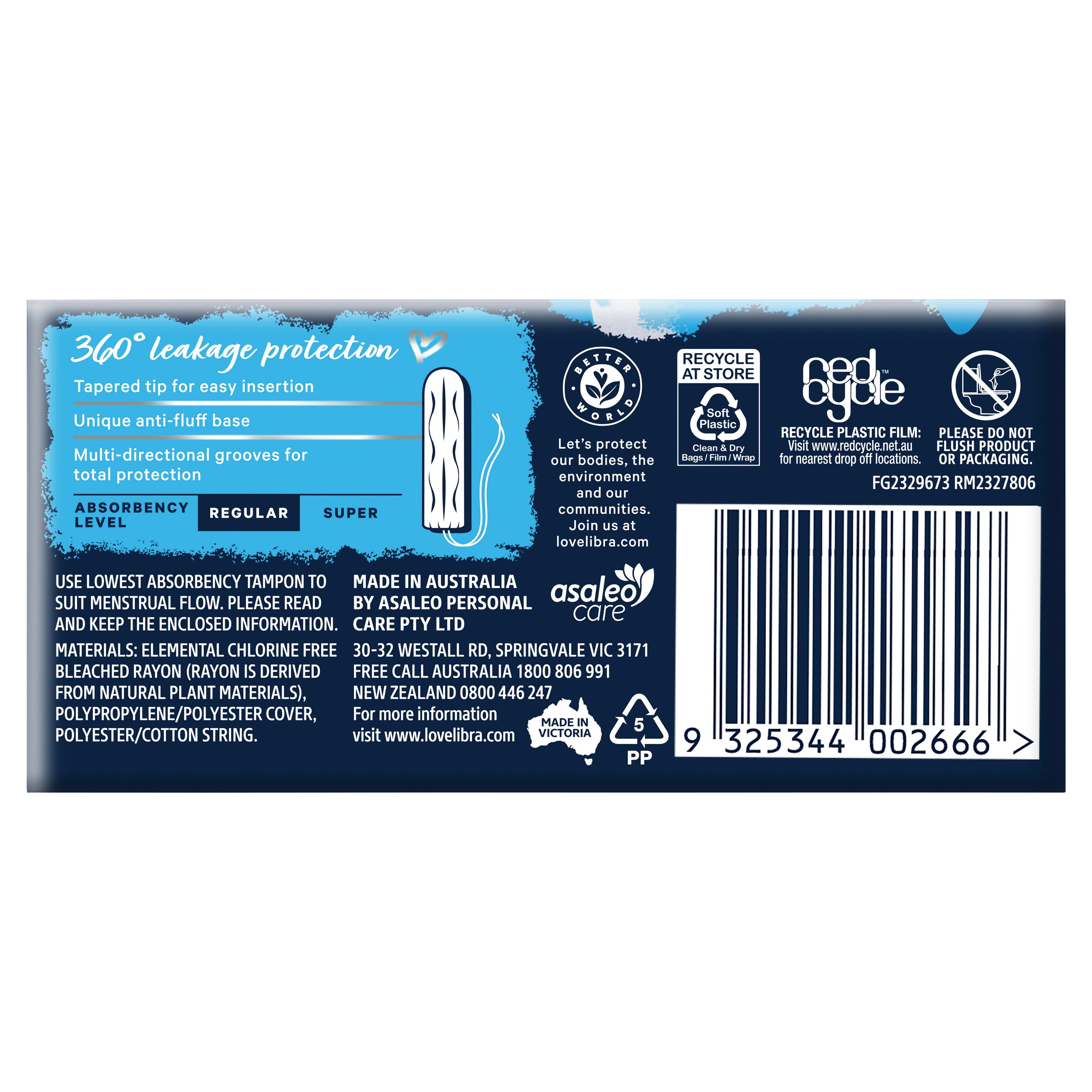 Libra Tampons Regular 16 pack - Image 2