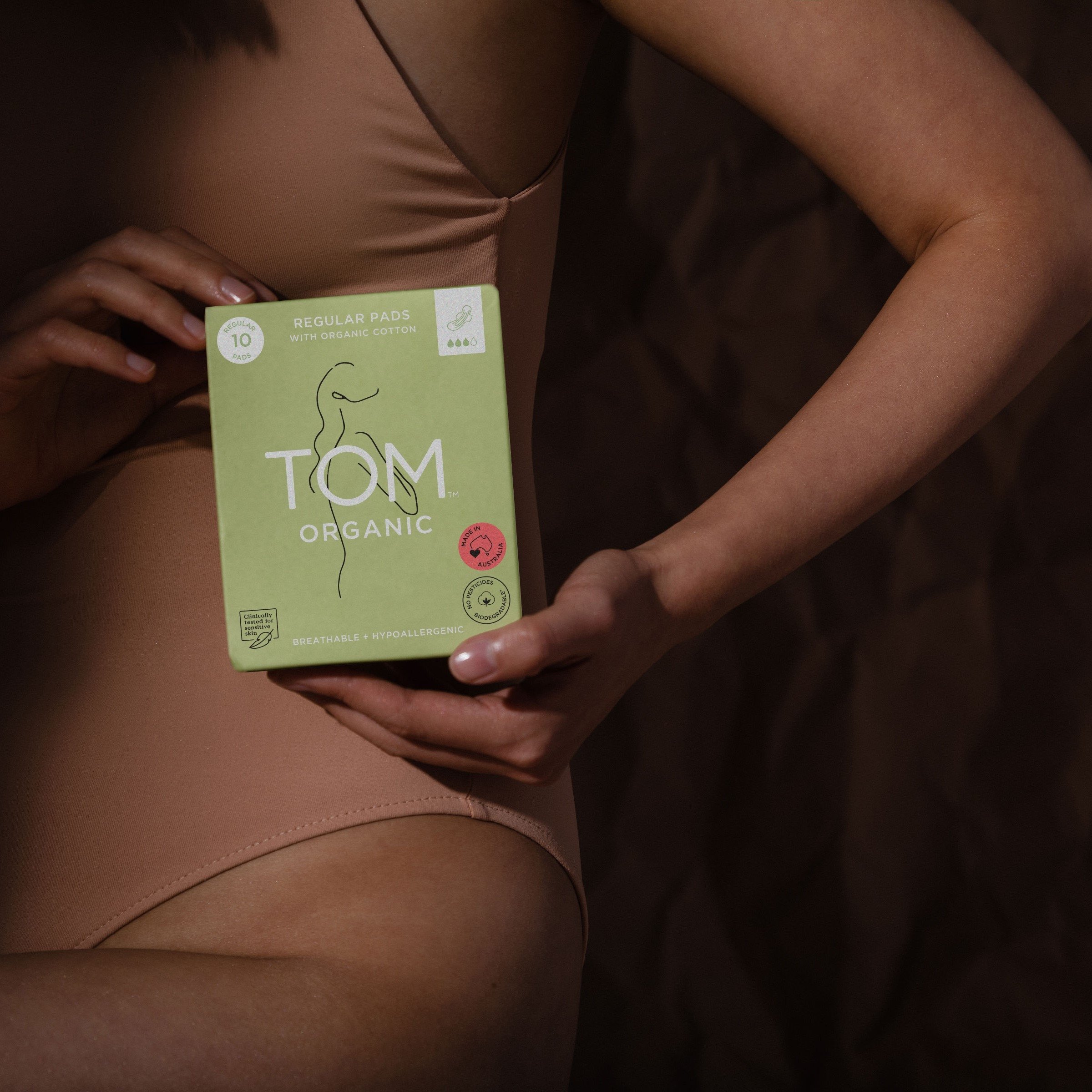 Tom Organic Pad Regular 10 pack - Image 4