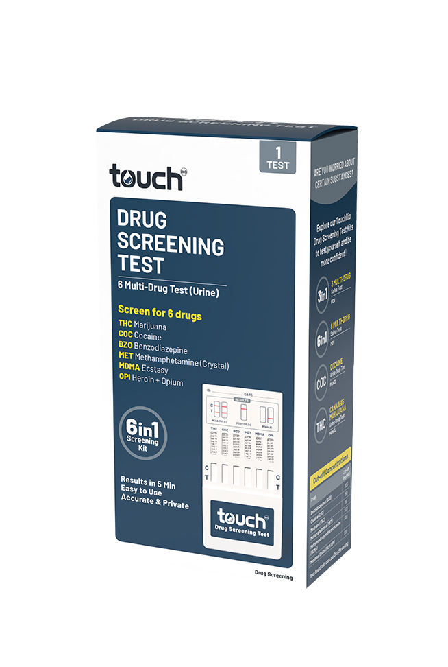 TouchBio 6 Multi-Drug Test (Urine) 1 pack - Image 2