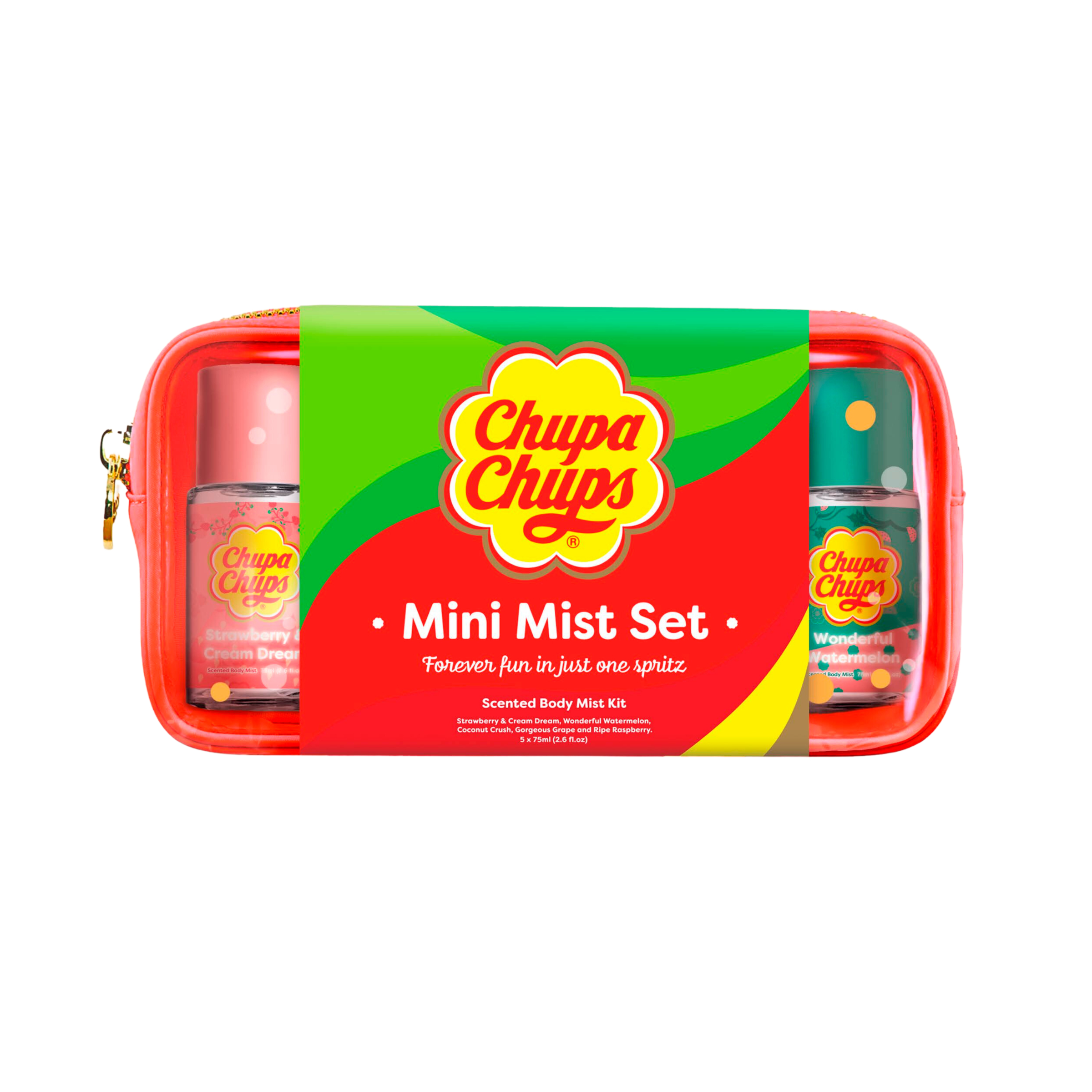 Chupa Chups Mini Body Mist Gift Set 5 piece - Image 1