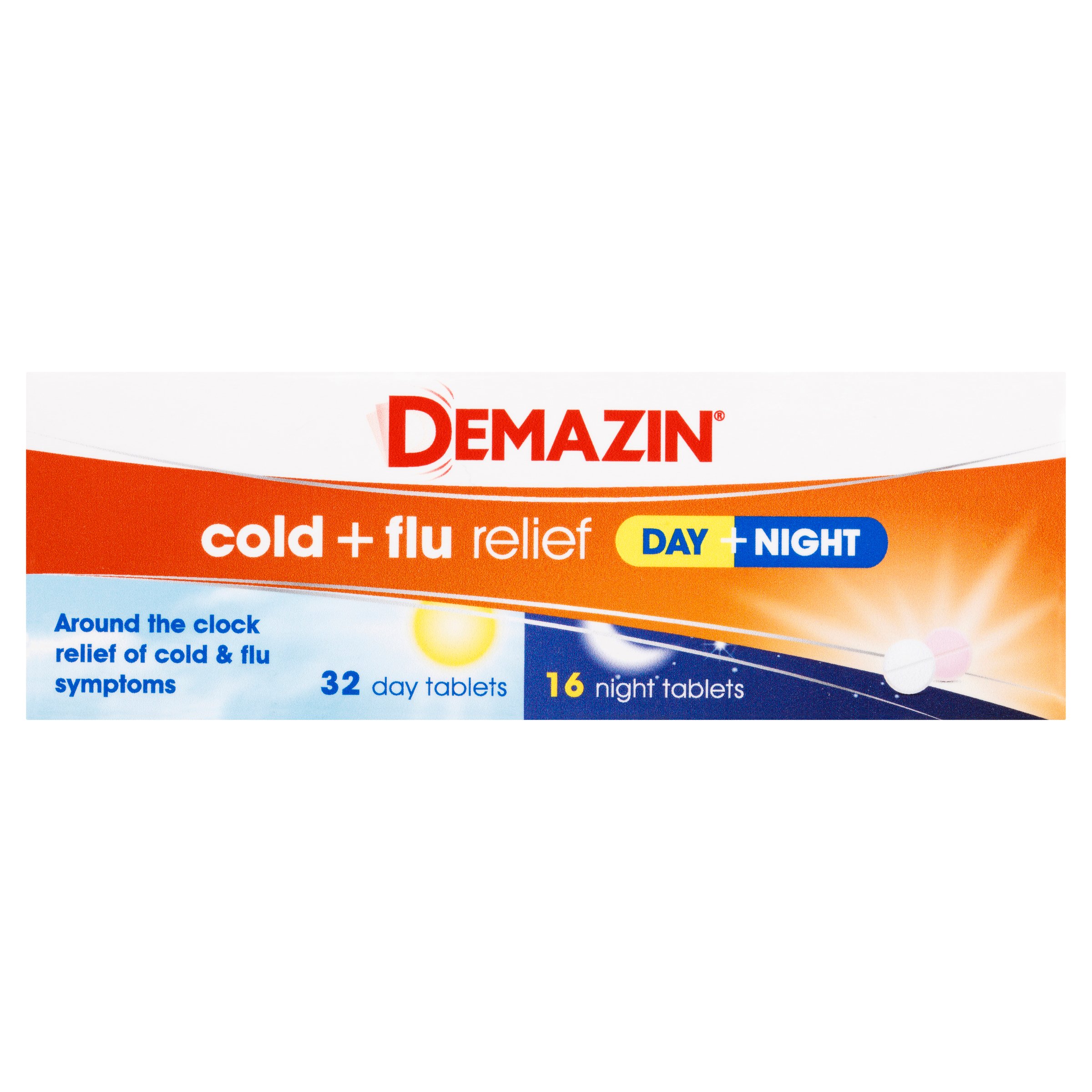 Demazin PE Multi Action Cold & Flu Relief Day & Night 48 tablets - Image 4