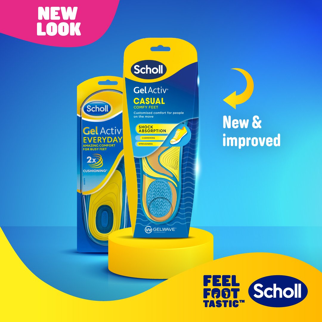 Scholl Gel Activ Insole Casual Large 1 each - Image 7