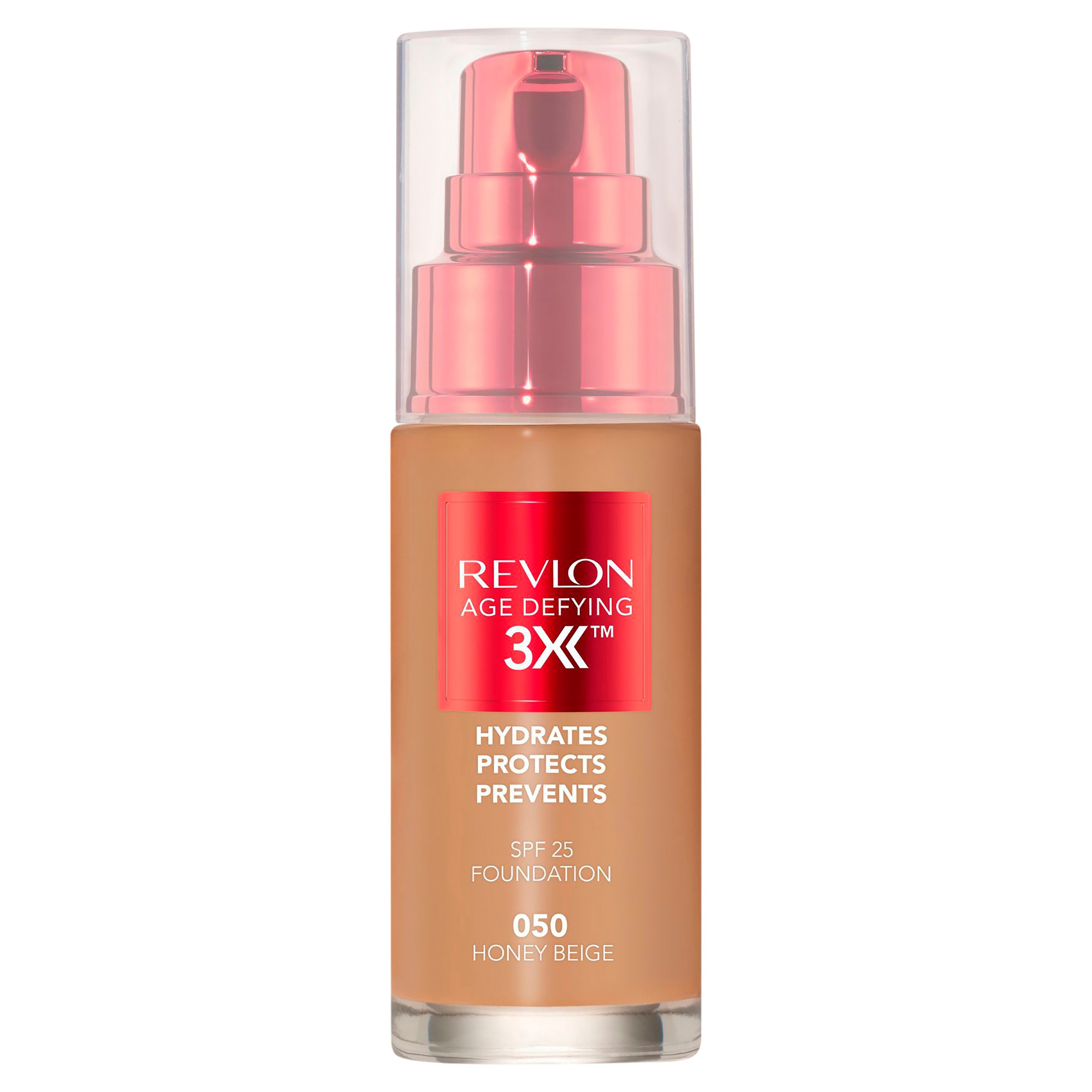Revlon Age Defying Triple Lift Foundation Honey Beige 050 - 30ml - Image 1