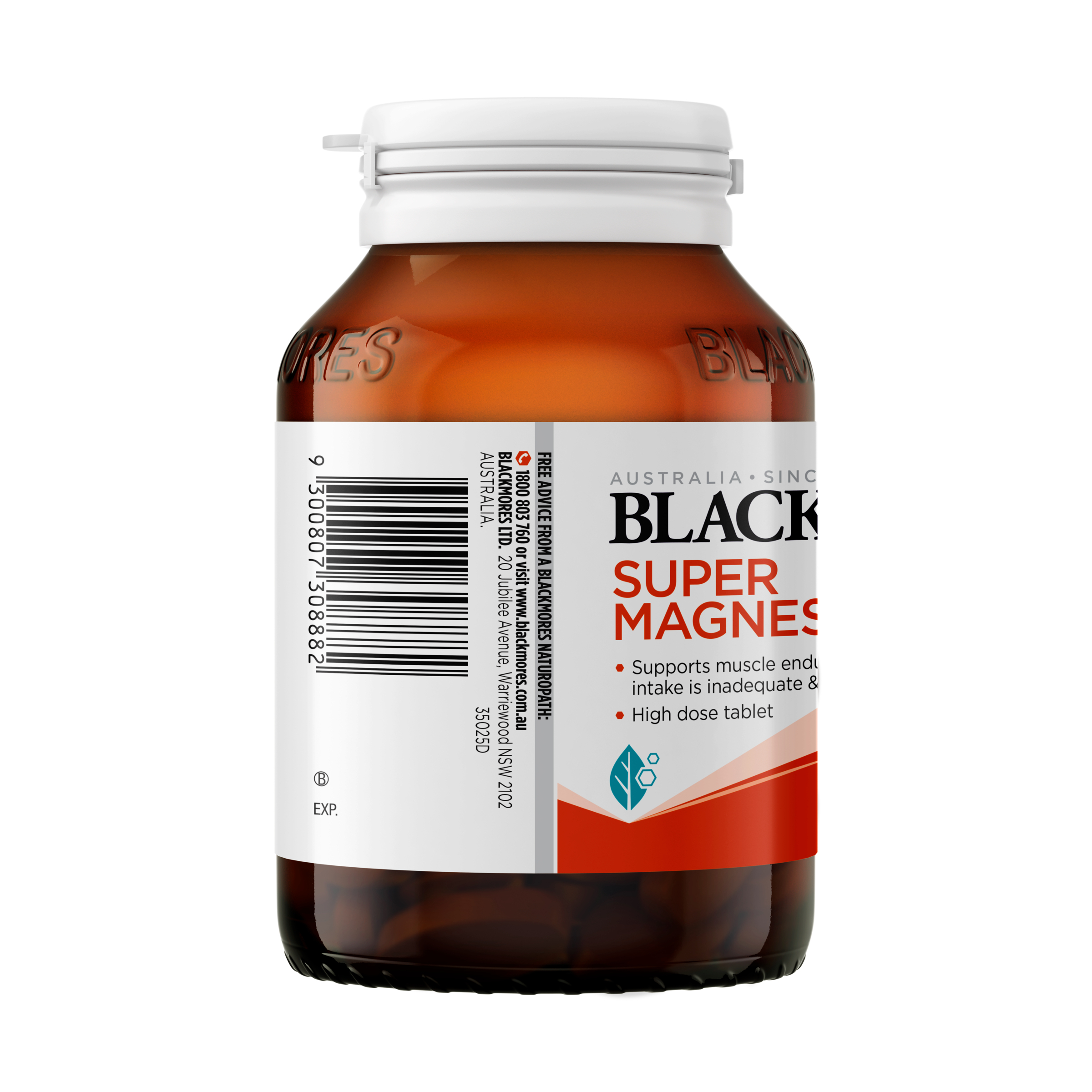 Blackmores Super Magnesium+ 100 tablets - Image 3